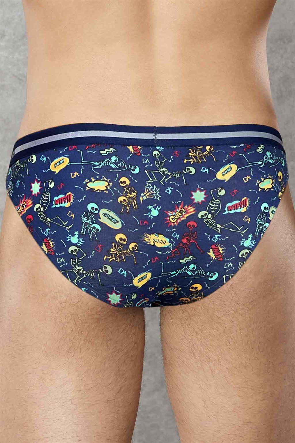 Doreanse Erkek Modal Çok Renkli Baskılı Külot Slip 1279