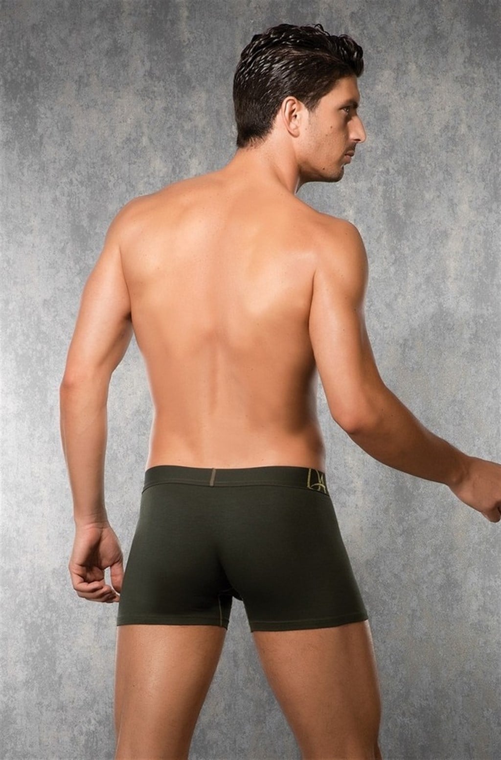 Doreanse Erkek Modal Haki Torbalı  Normal Paça Boxer 1766