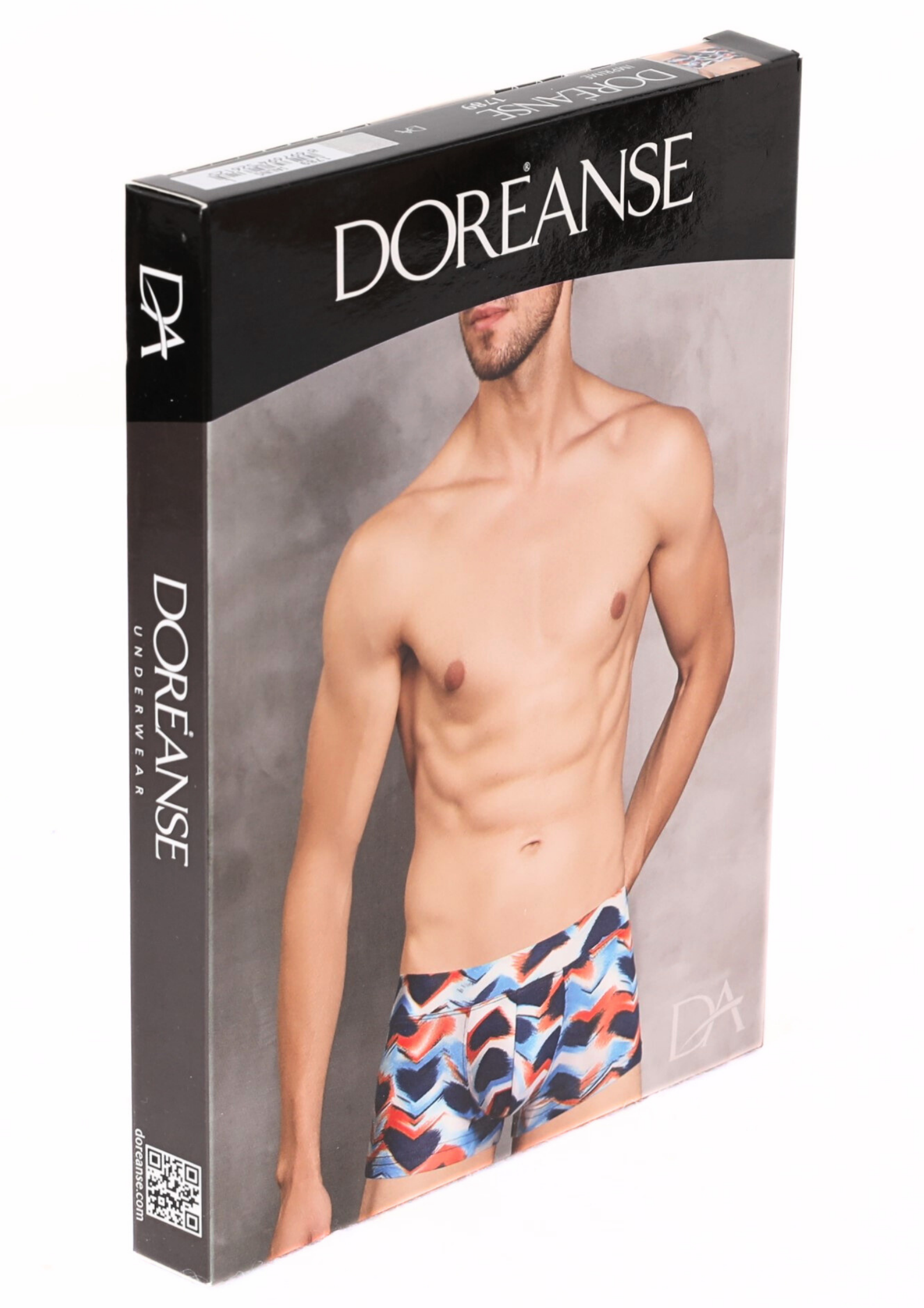 Doreanse Erkek Modal Renkli Baskılı Mini Paça Boxer 1789
