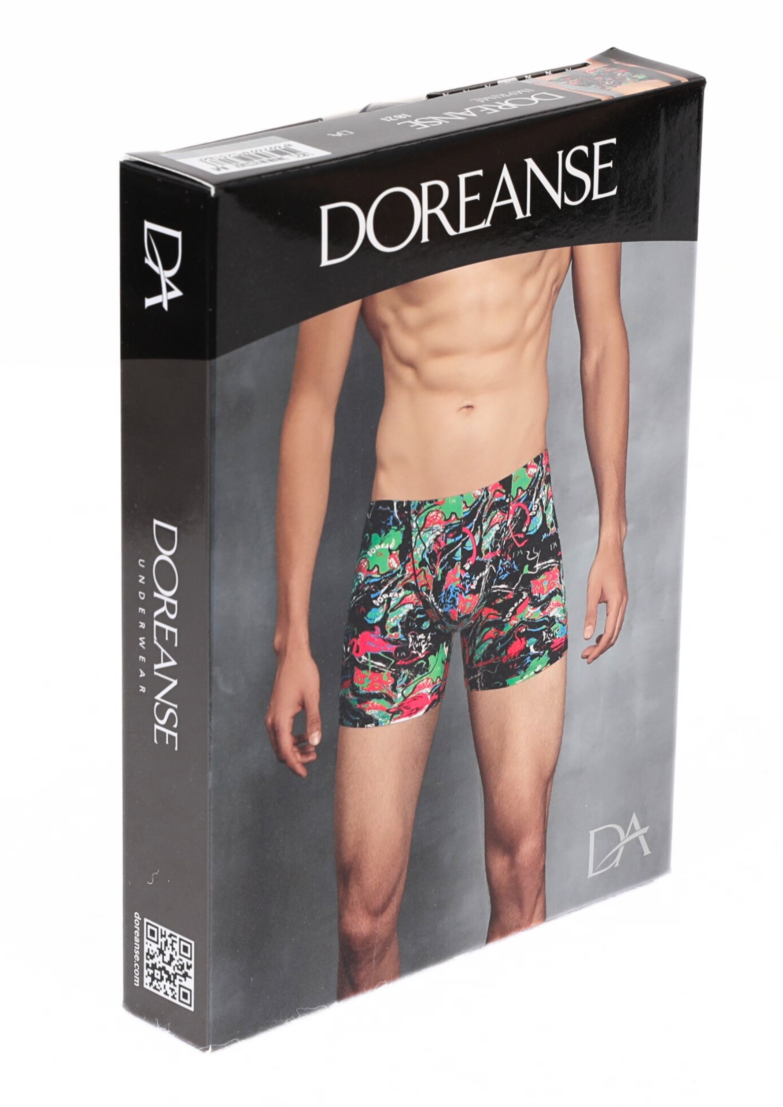 Doreanse Erkek Modal Renkli Baskılı Normal Paça Torbalı Boxer 1821