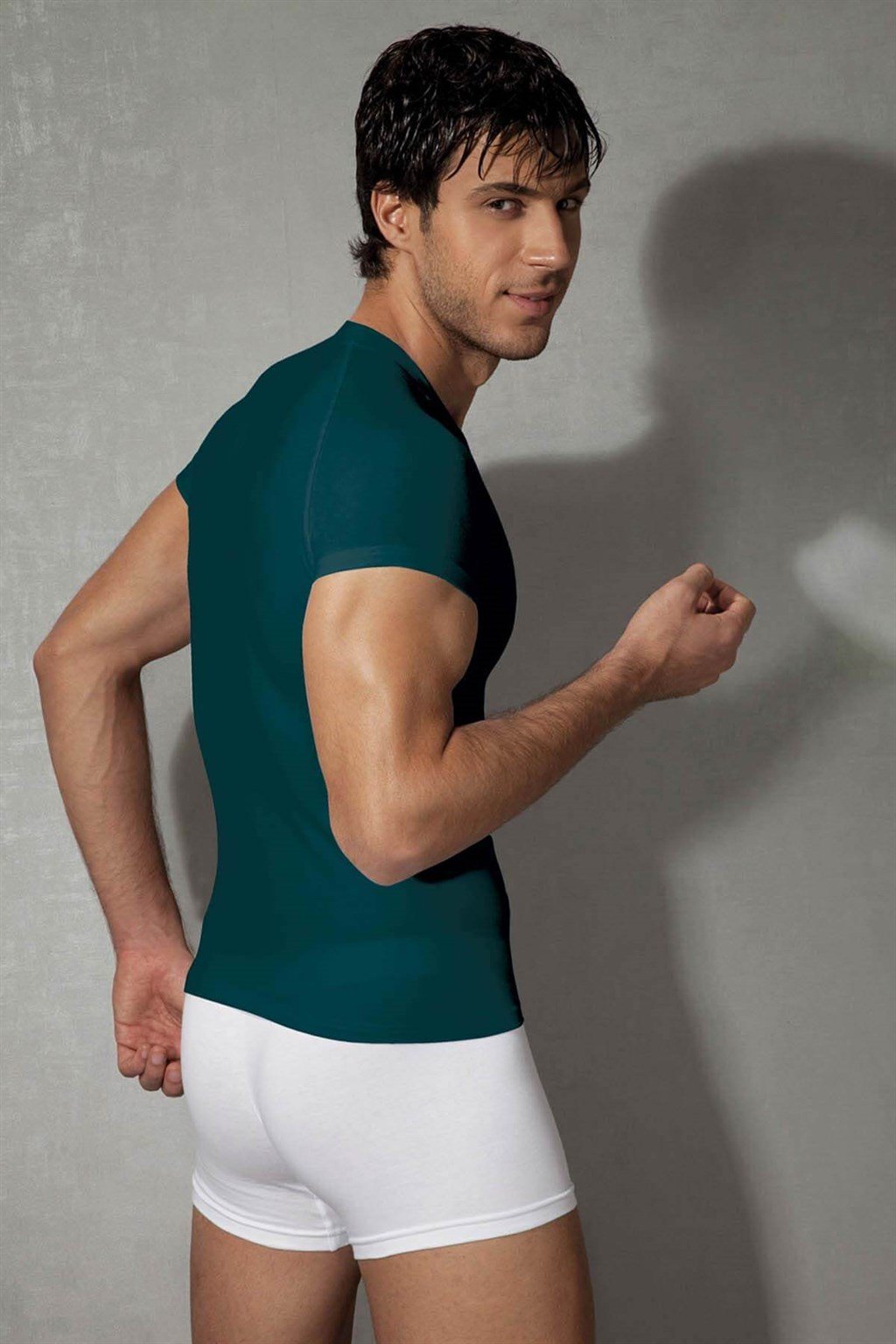 Doreanse Erkek Modal Yuvarlak Yaka Kısa Kol T Shirt 2535