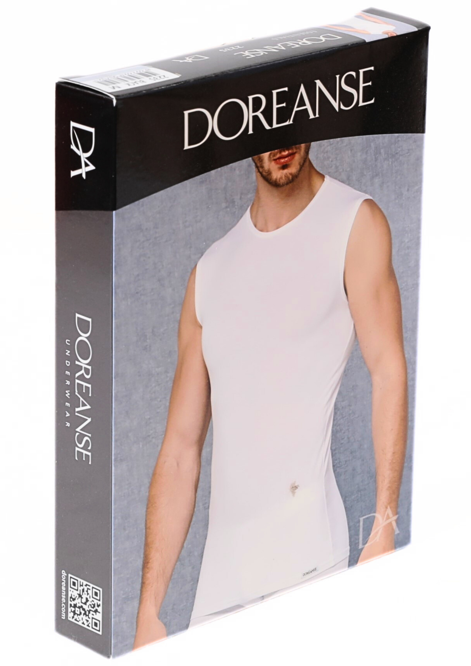 Doreanse Erkek Modal Yuvarlak Yaka Sıfır Kol T Shirt 2235