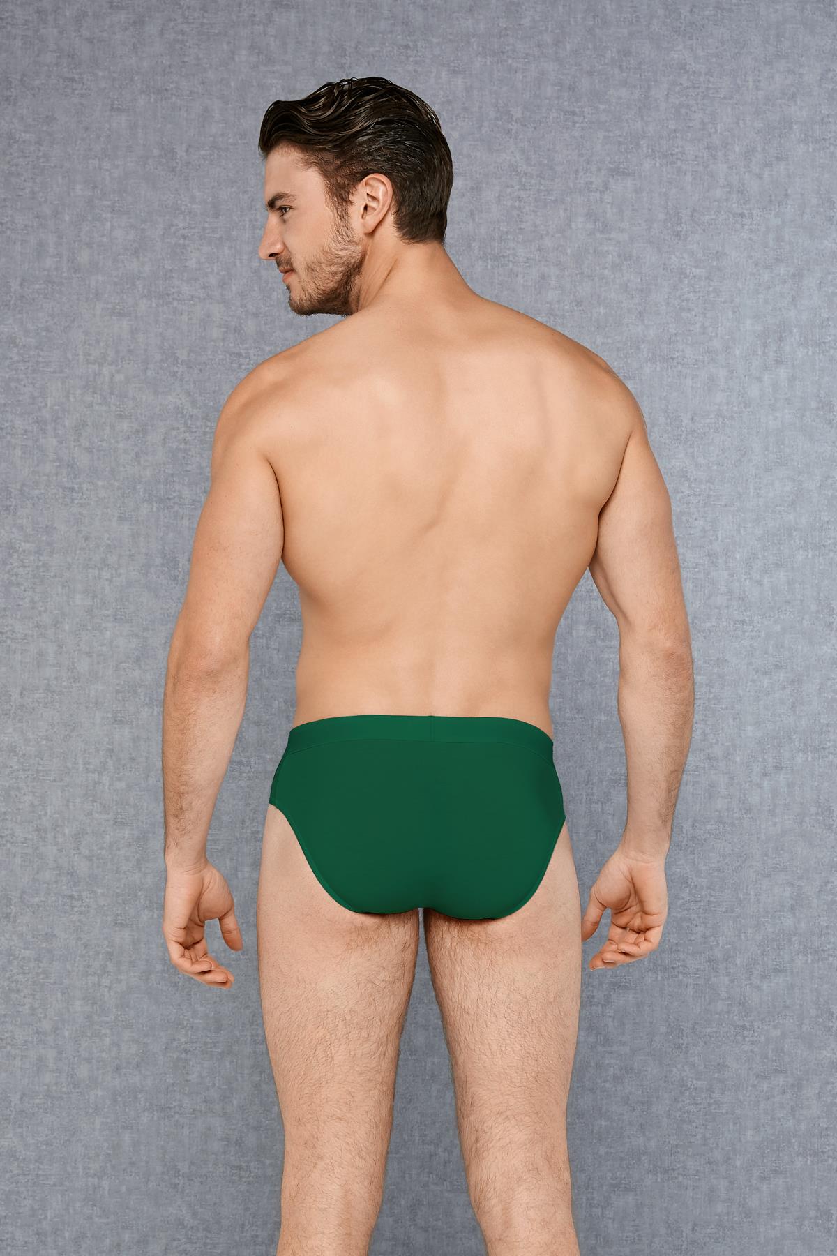 Doreanse Erkek Renkli Pamuklu Bel Bandı 3'lü Slip Külot 1327