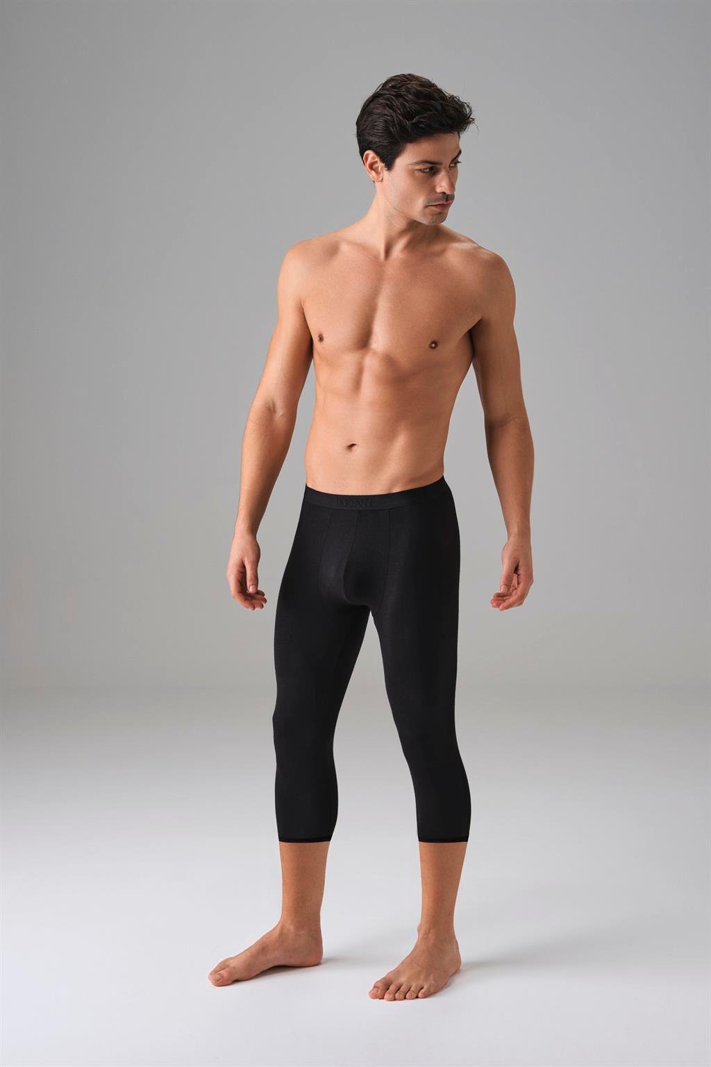 DOREANSE Erkek Siyah Termal Kapri İçlik  1962