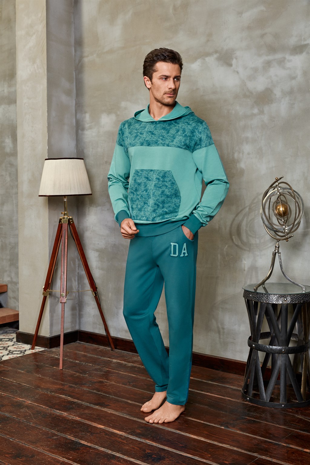 DOREANSE ERKEK T-SHIRT & PANTOLON TAKIM 4689