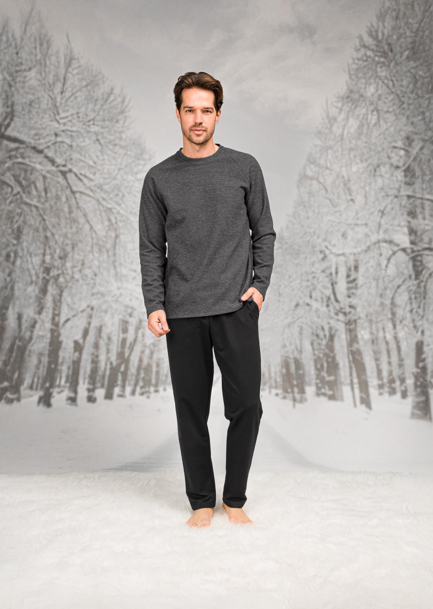 DOREANSE Erkek T-Shirt Pijama Takımı 26K4597