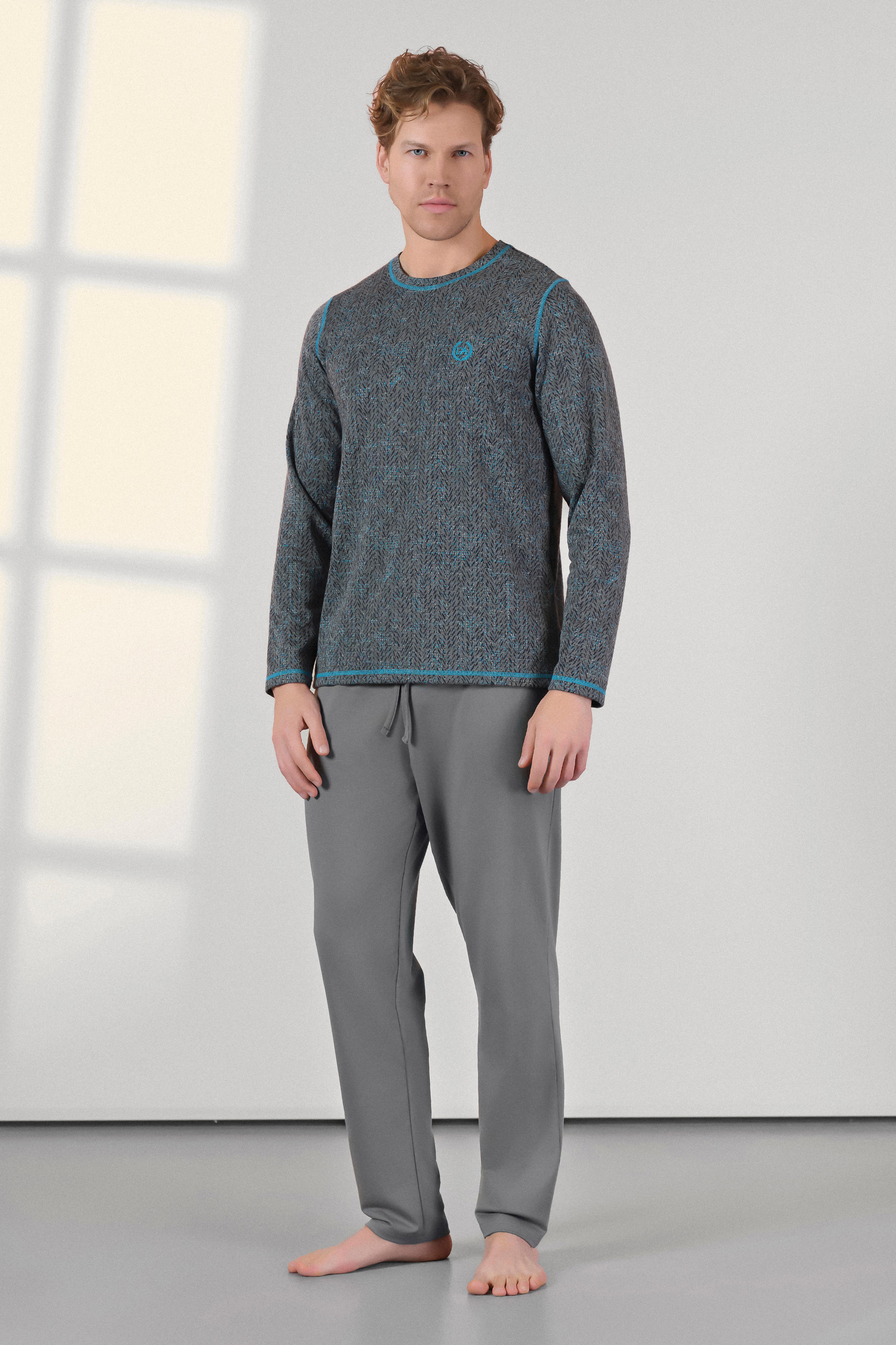 DOREANSE Erkek T-Shirt Pijama Takımı 25K4545