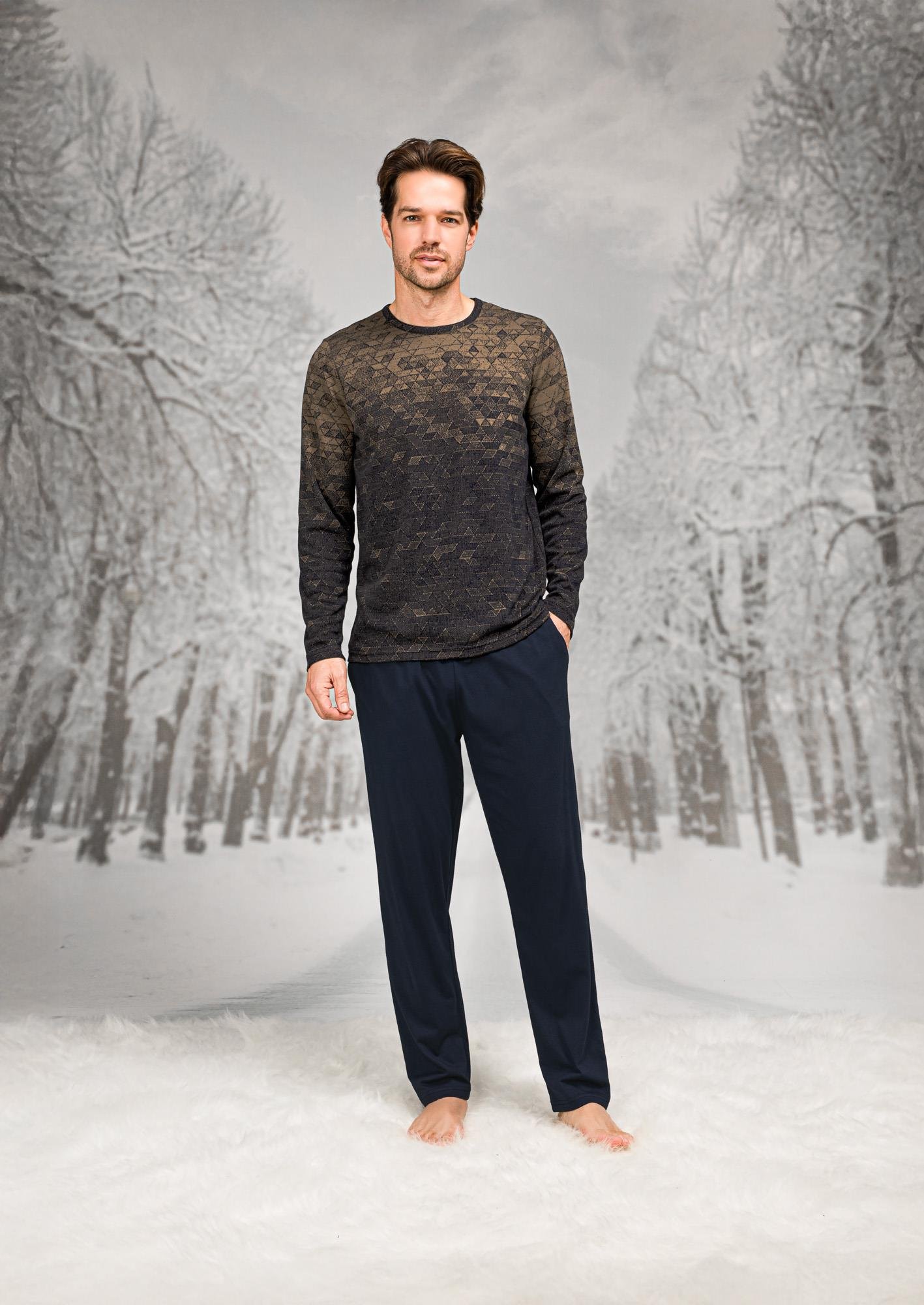 DOREANSE Erkek T-Shirt Pijama Takımı 26K4604