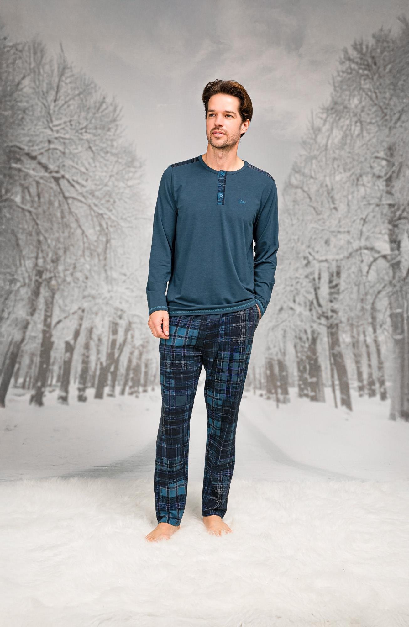 DOREANSE Erkek T-Shirt Pijama Takımı 26K4605