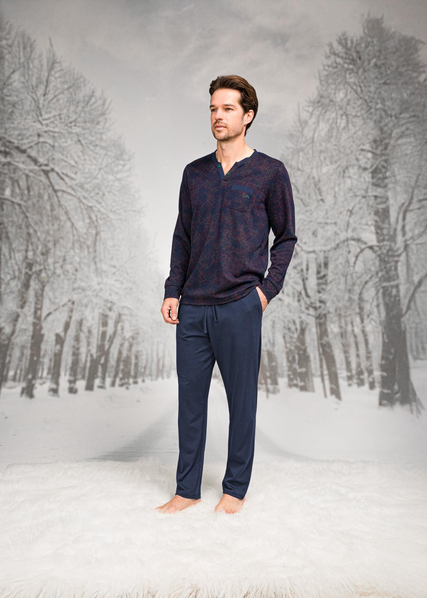 DOREANSE Erkek T-Shirt Pijama Takımı 26K4599