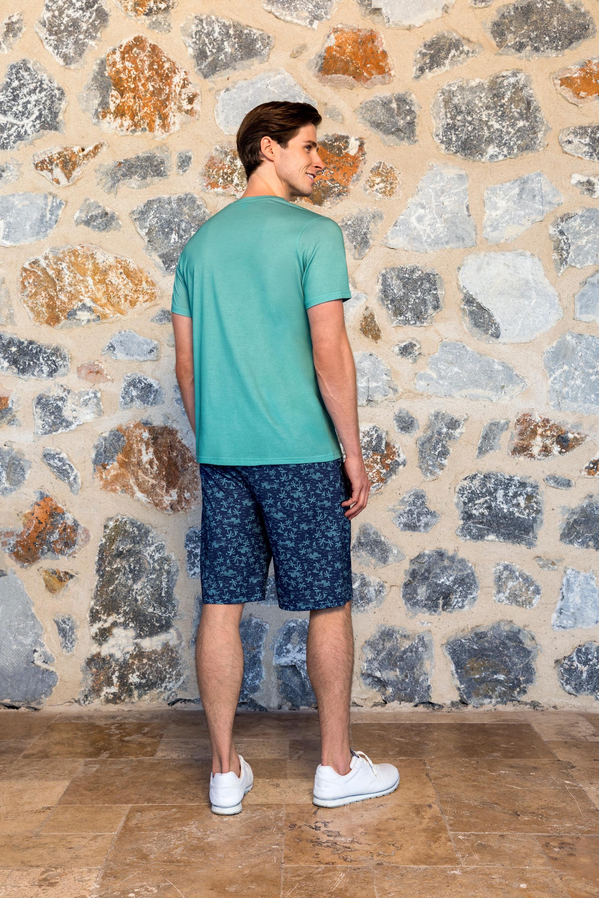 DOREANSE Erkek T-Shirt Pijama Takımı 24Y4509