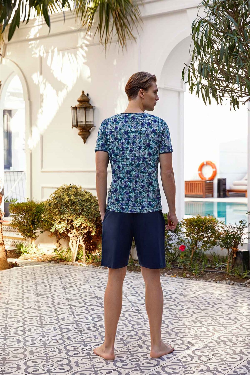DOREANSE Erkek T-Shirt Pijama Takımı 4861