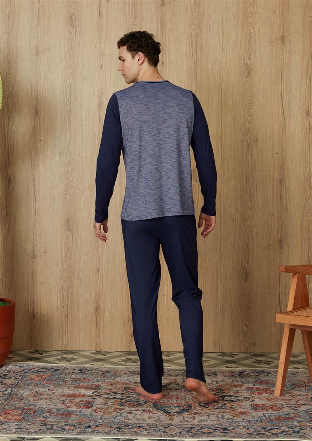 DOREANSE Erkek T-Shirt Pijama Takımı 4664
