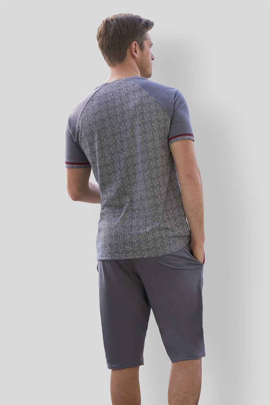 DOREANSE Erkek T-Shirt Pijama Takımı 4538