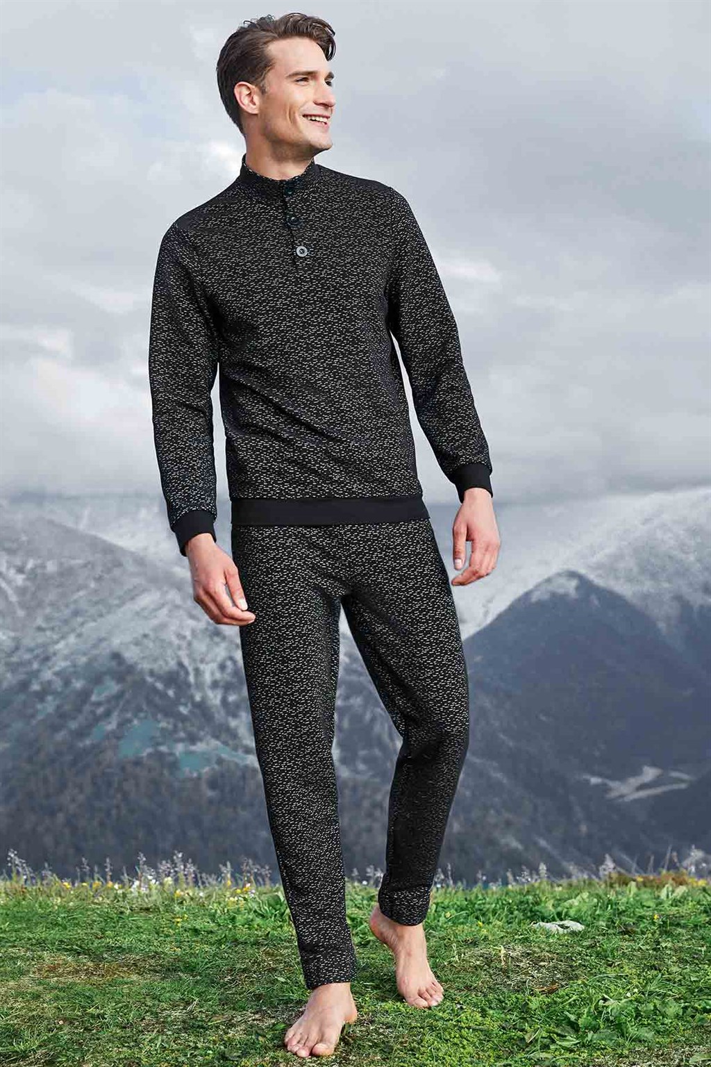 DOREANSE Erkek T-Shirt Pijama Takımı 4892