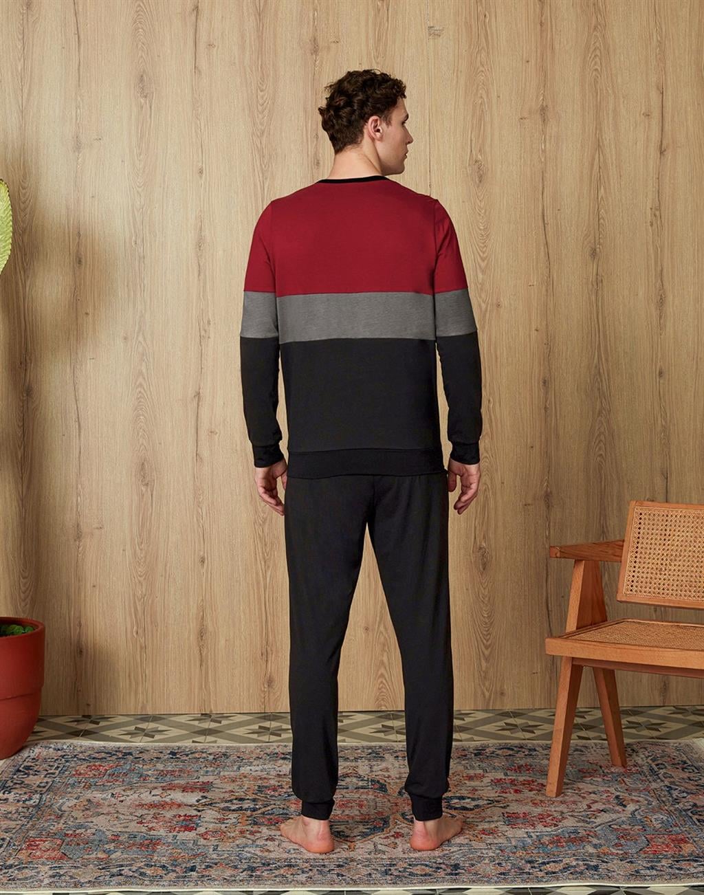 DOREANSE Erkek T-Shirt Pijama Takımı 4734