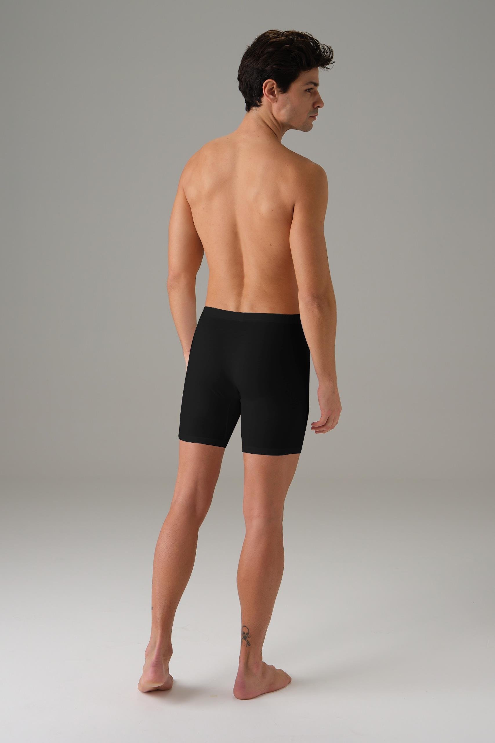 DOREANSE Erkek Torbalı Çift Kumaş Uzun Paça Boxer 1740