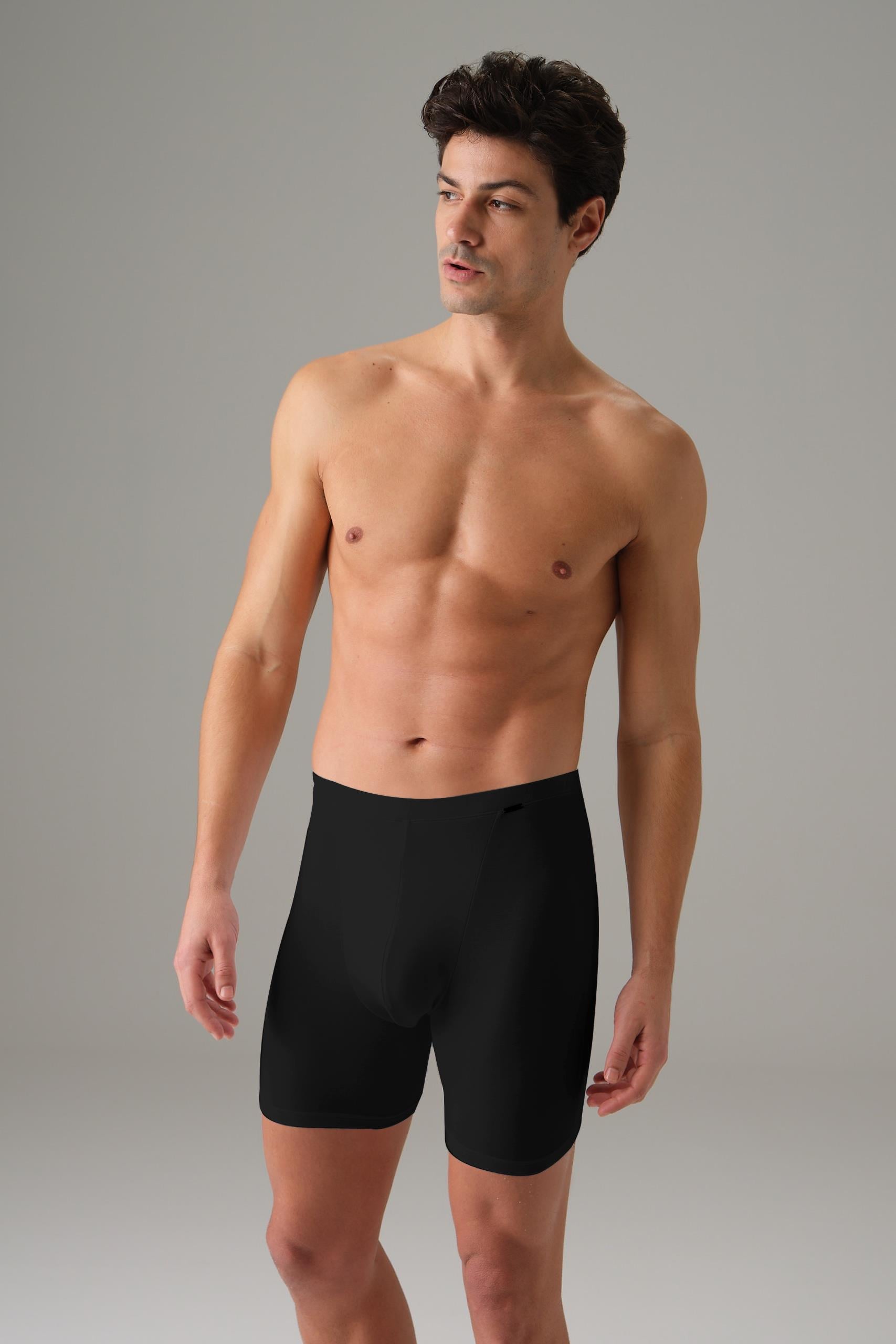 DOREANSE Erkek Torbalı Çift Kumaş Uzun Paça Boxer 1740