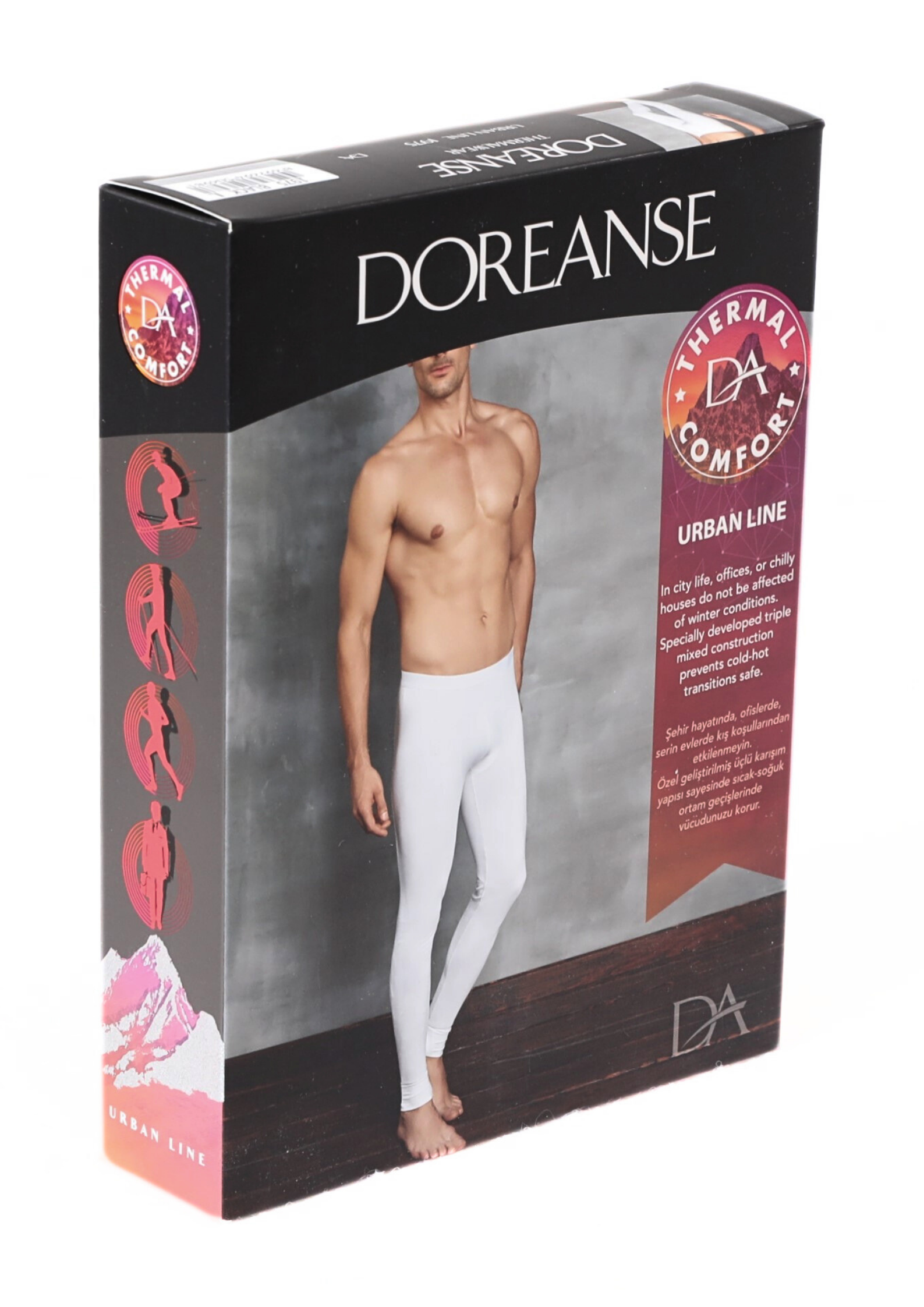 Doreanse Erkek Viloft Uzun Termal İçlik 1975