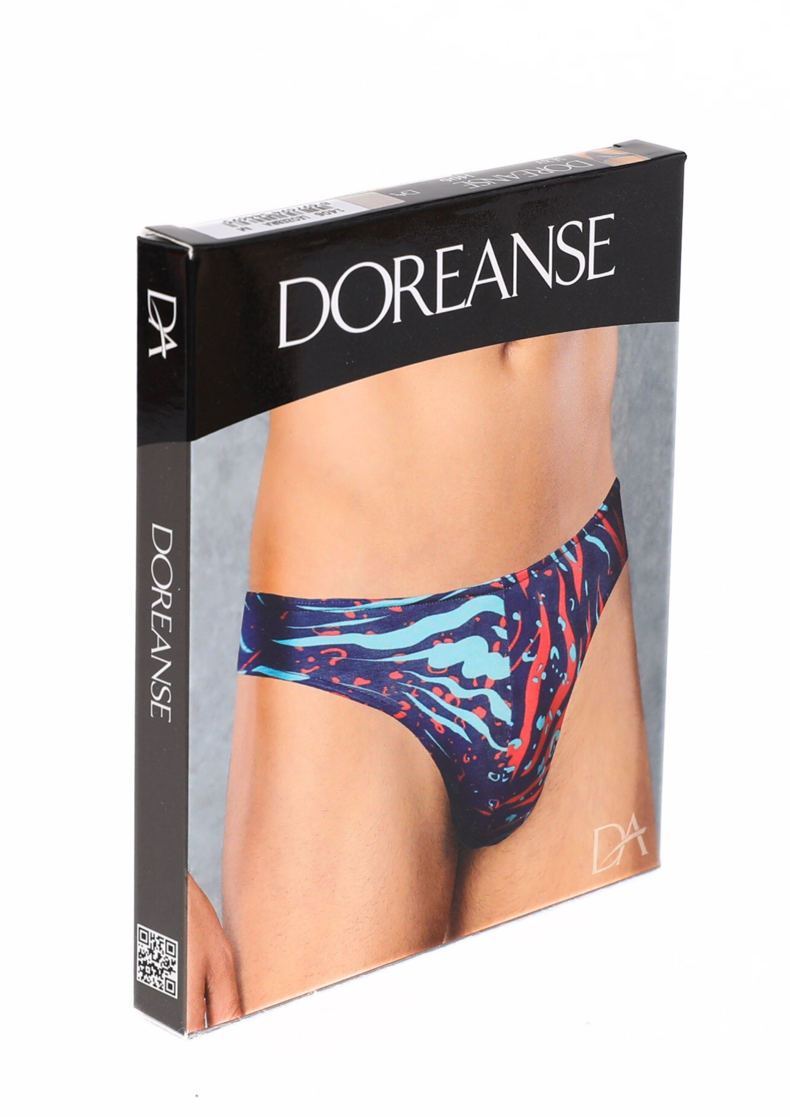 DOREANSE Erkek Zebra Desen String 1406