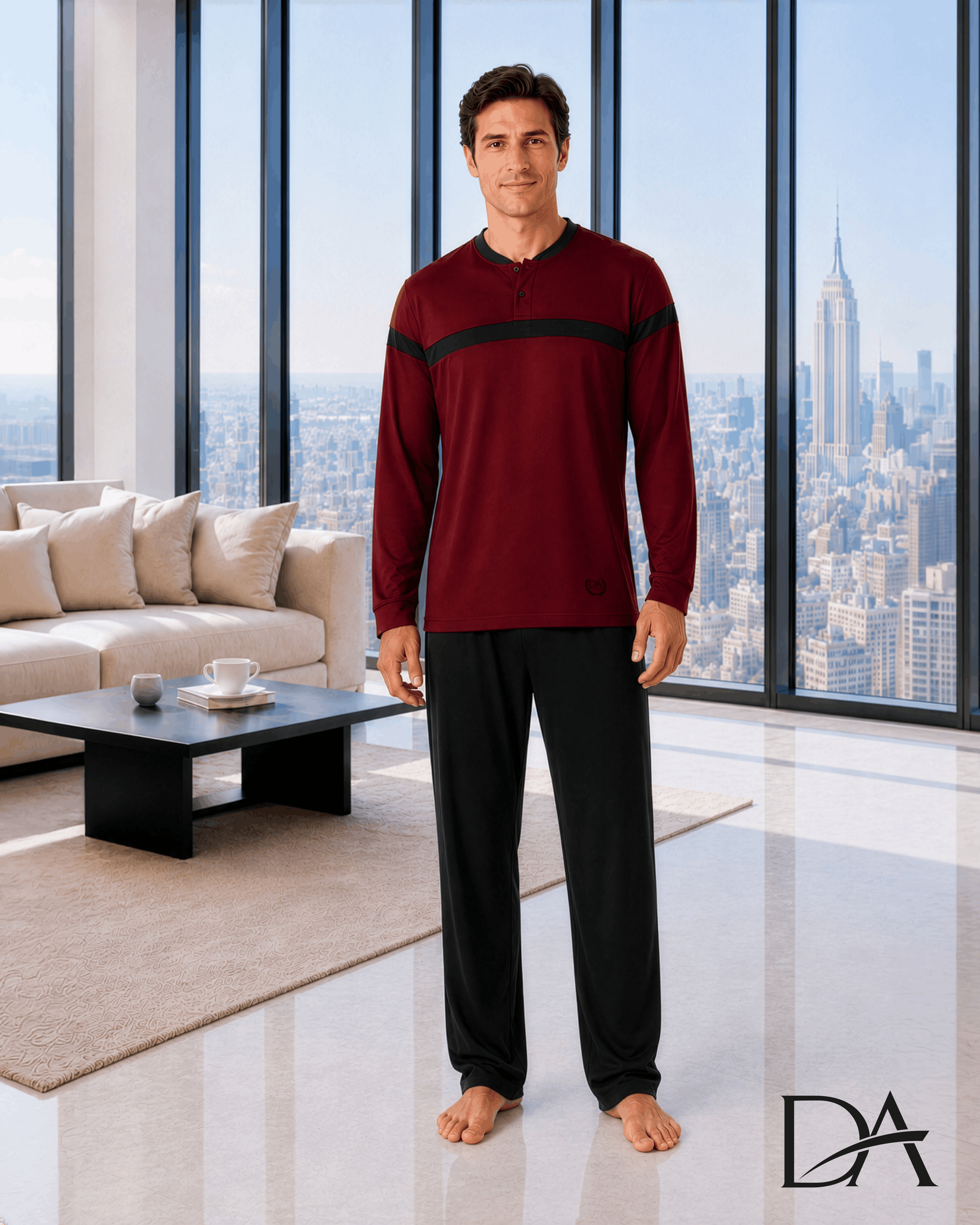 DOREANSE ErkekT-Shirt Pantolon Takımı 4631