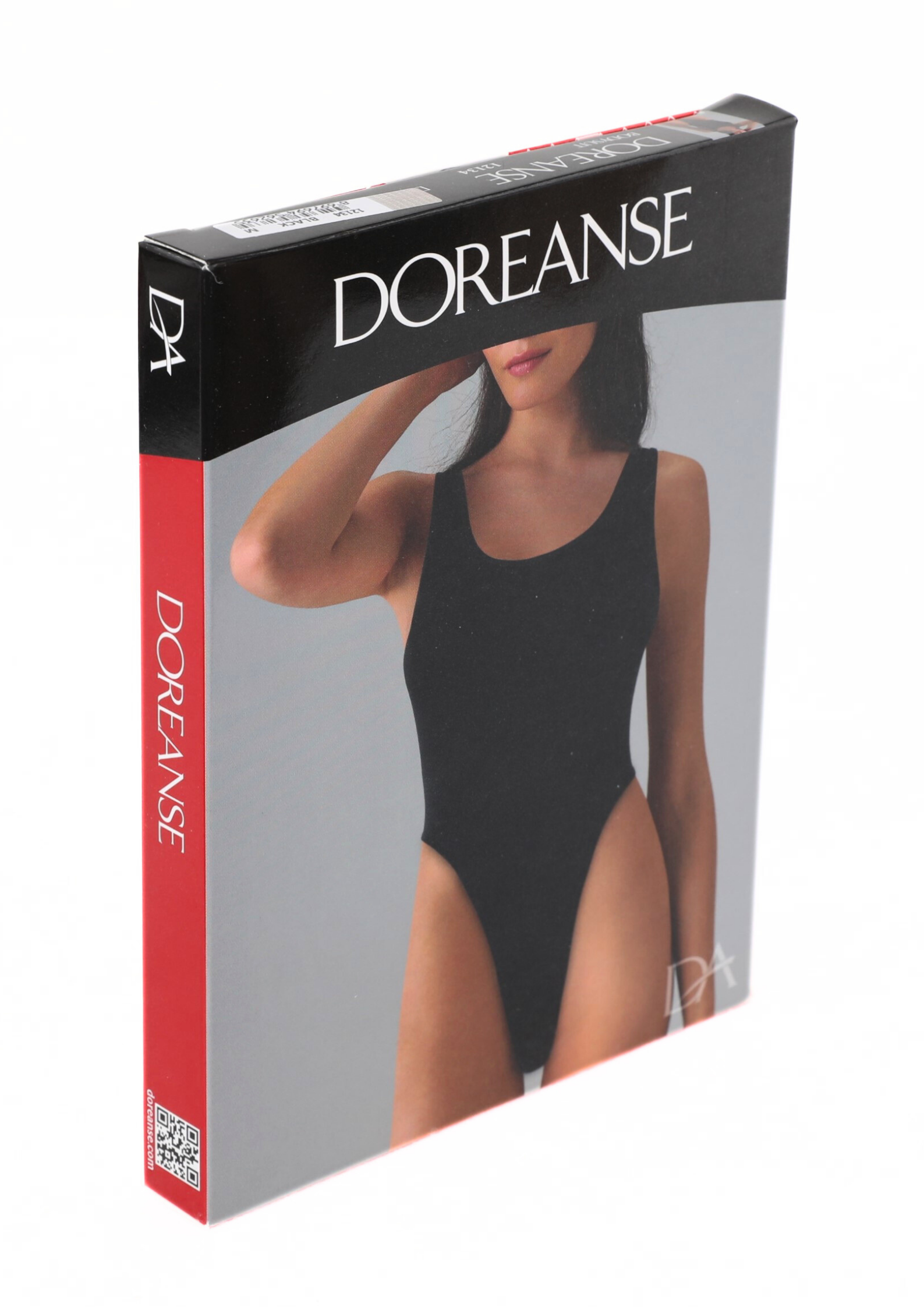 DOREANSE Kadın Derin Sırt Dekolte Askılı String Body 12134