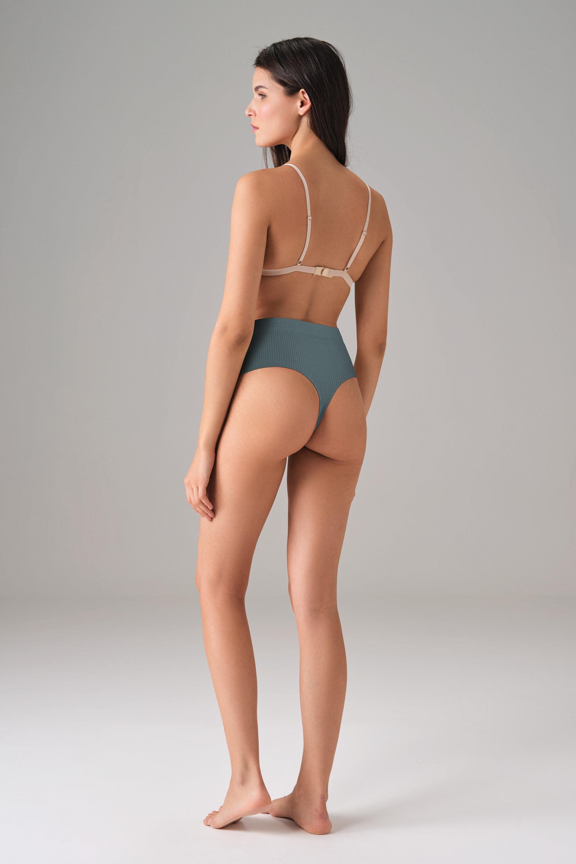 DOREANSE Kadın Fitilli Yüksek Bel Tanga String 6125