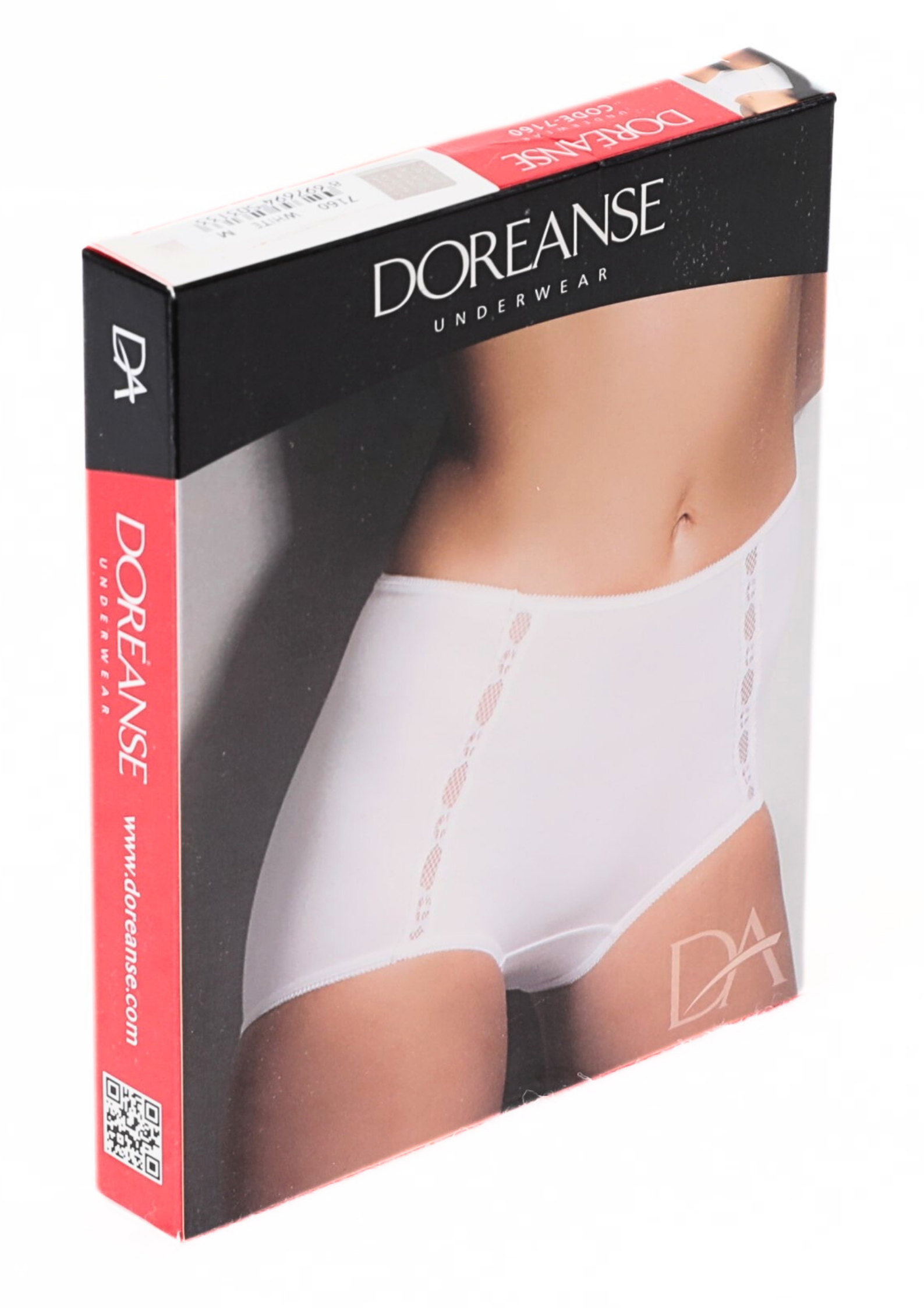 Doreanse Kadın Modal Yüksek Bel Dantelli Slip Külot 7160