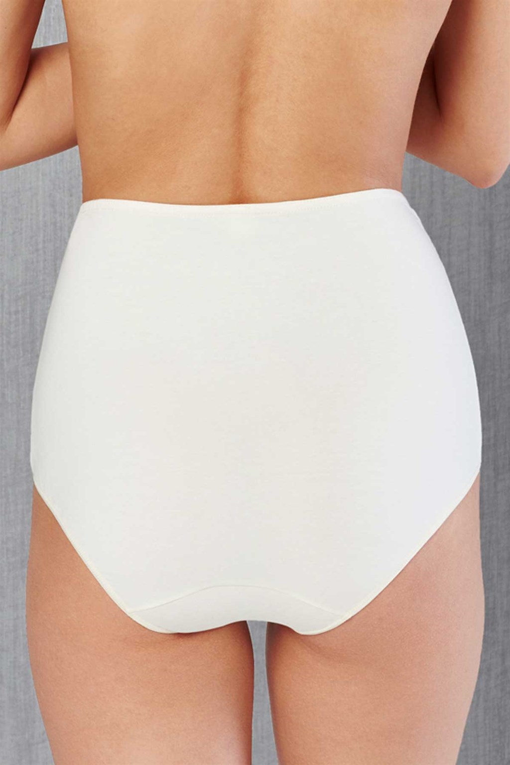 Doreanse Kadın Pamuklu Yüksek Bel Dantelli Slip Külot 7178