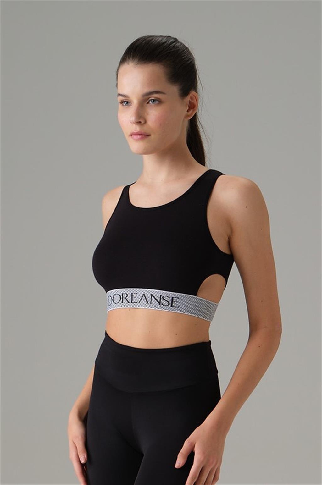 DOREANSE Kadın Pencere Detaylı Sporcu Sütyeni 5598