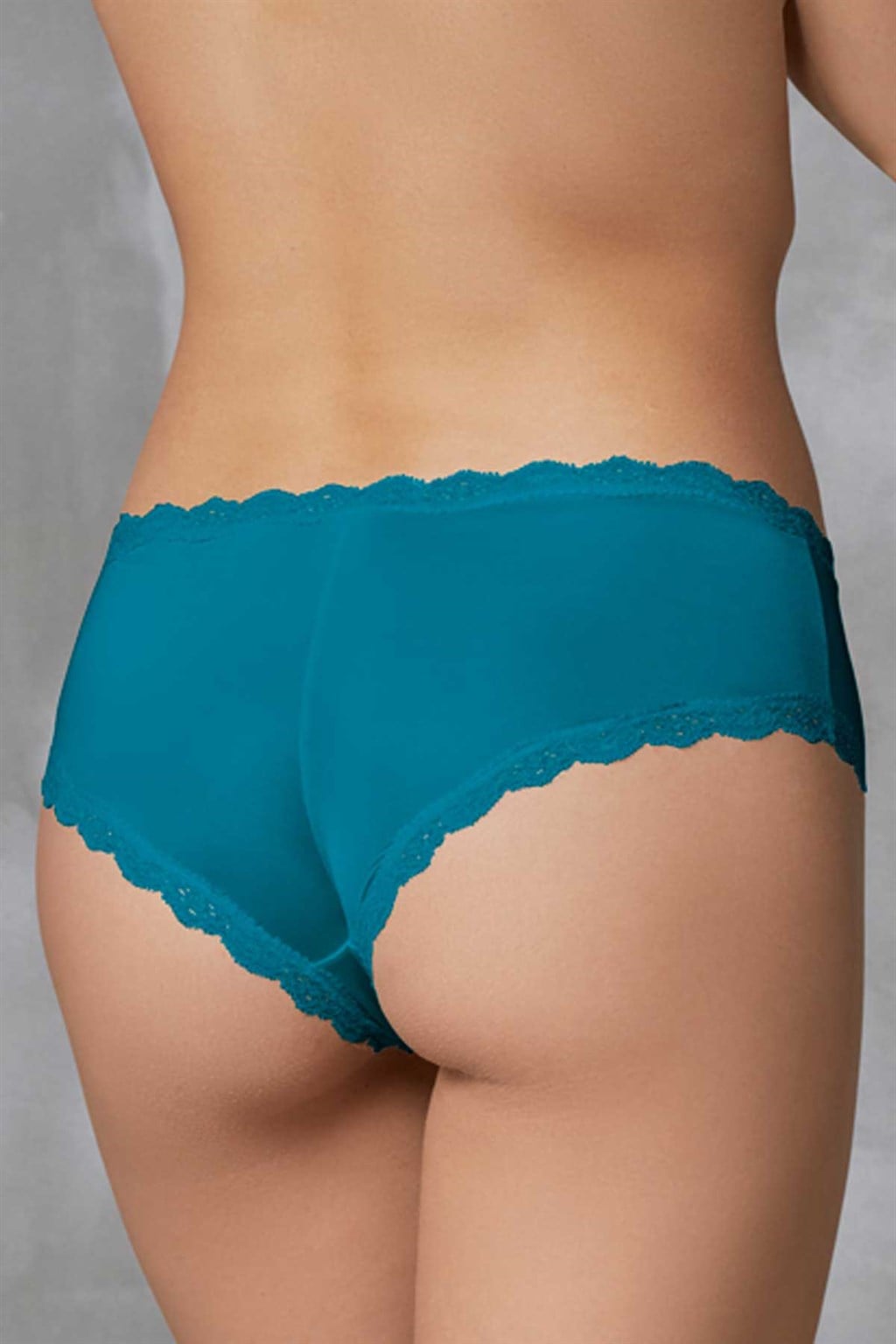 Doreanse Kadın Polyamid 3'lü Dantelli Çiçek Desenli Fiyonk Slip Külot 7157
