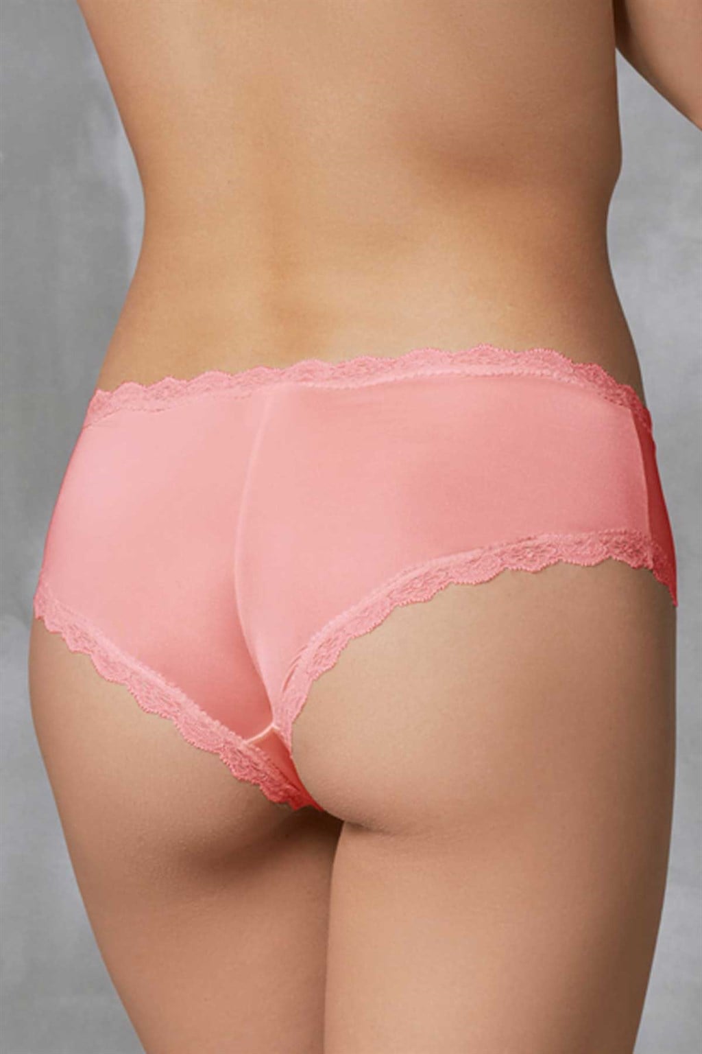 Doreanse Kadın Polyamid 3'lü Dantelli Çiçek Desenli Fiyonk Slip Külot 7157
