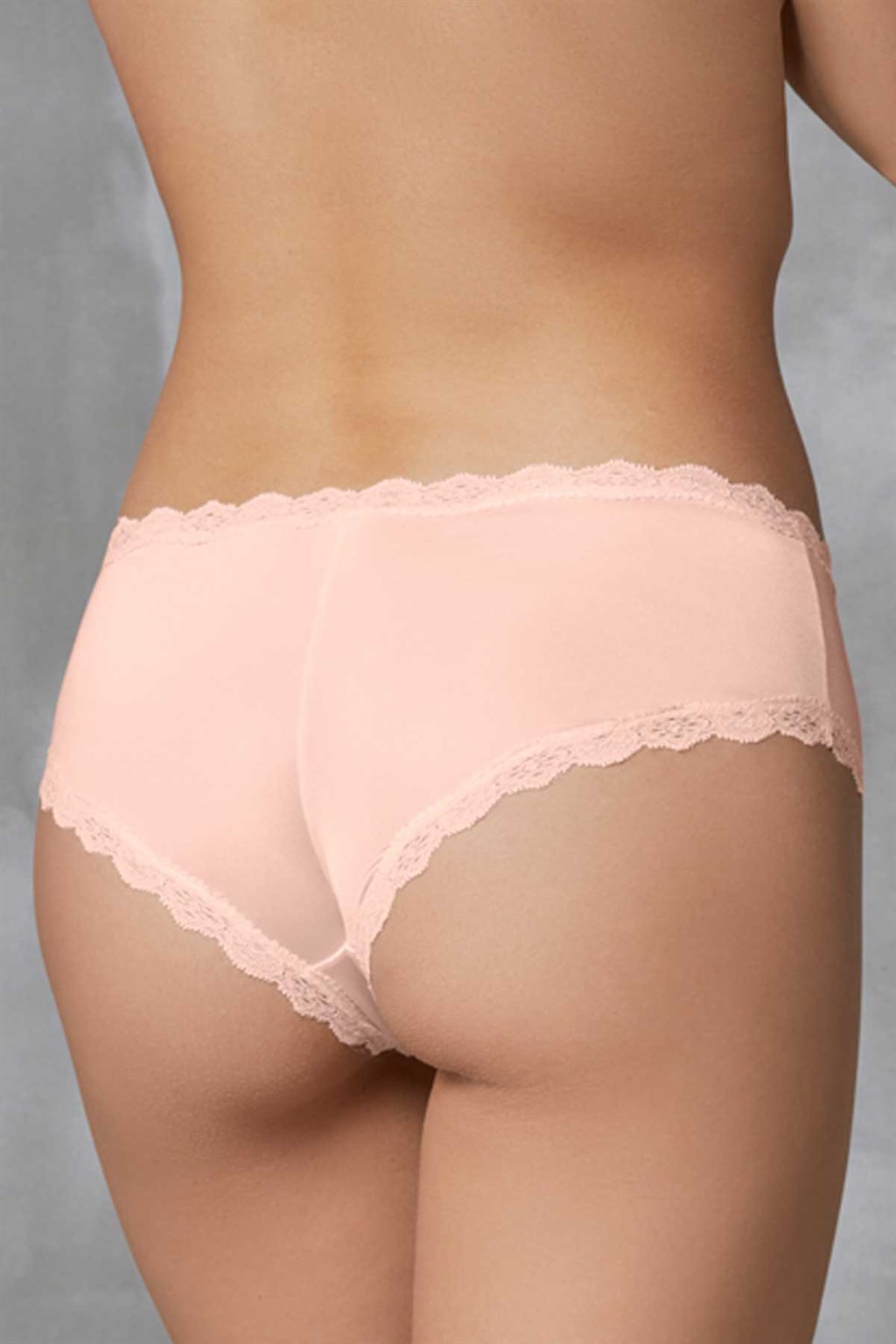 Doreanse Kadın Polyamid 3'lü Dantelli Çiçek Desenli Fiyonk Slip Külot 7157