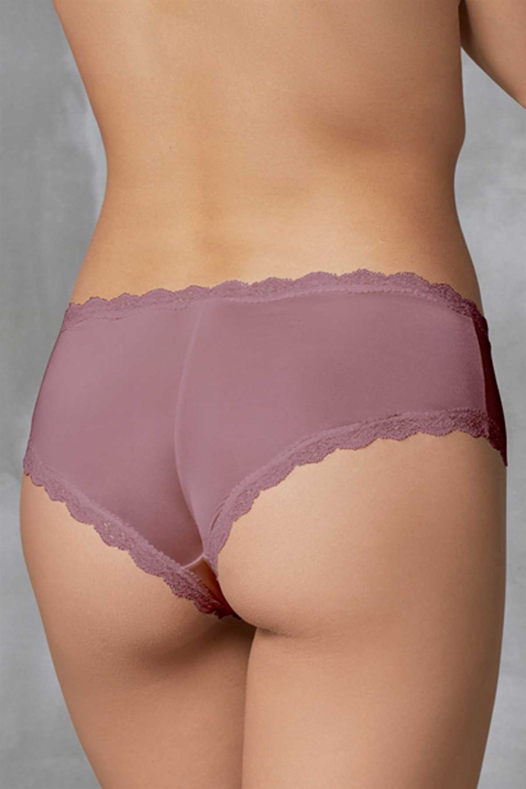 Doreanse Kadın Polyamid 3'lü Dantelli Çiçek Desenli Fiyonk Slip Külot 7157