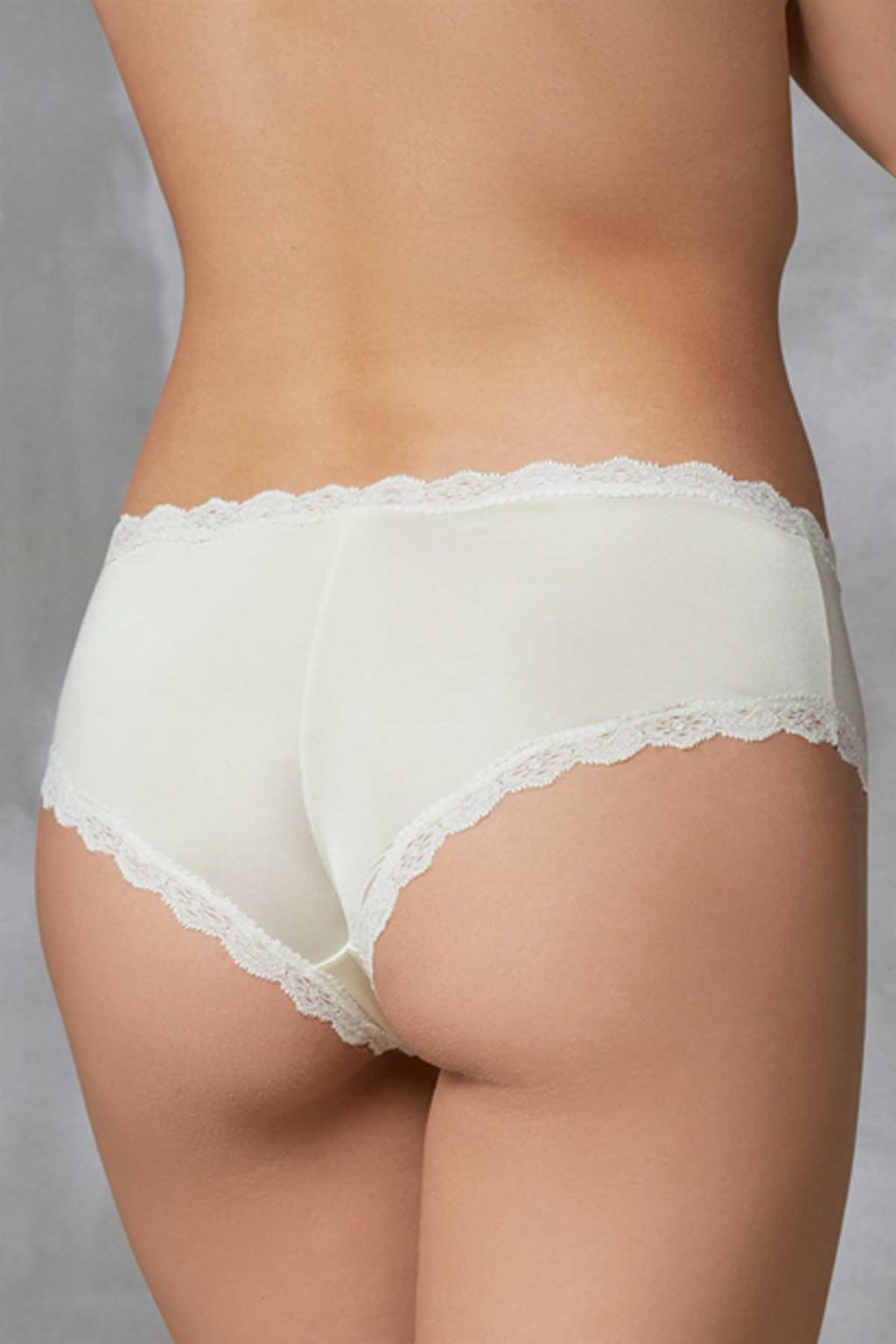 Doreanse Kadın Polyamid 3'lü Dantelli Çiçek Desenli Fiyonk Slip Külot 7157