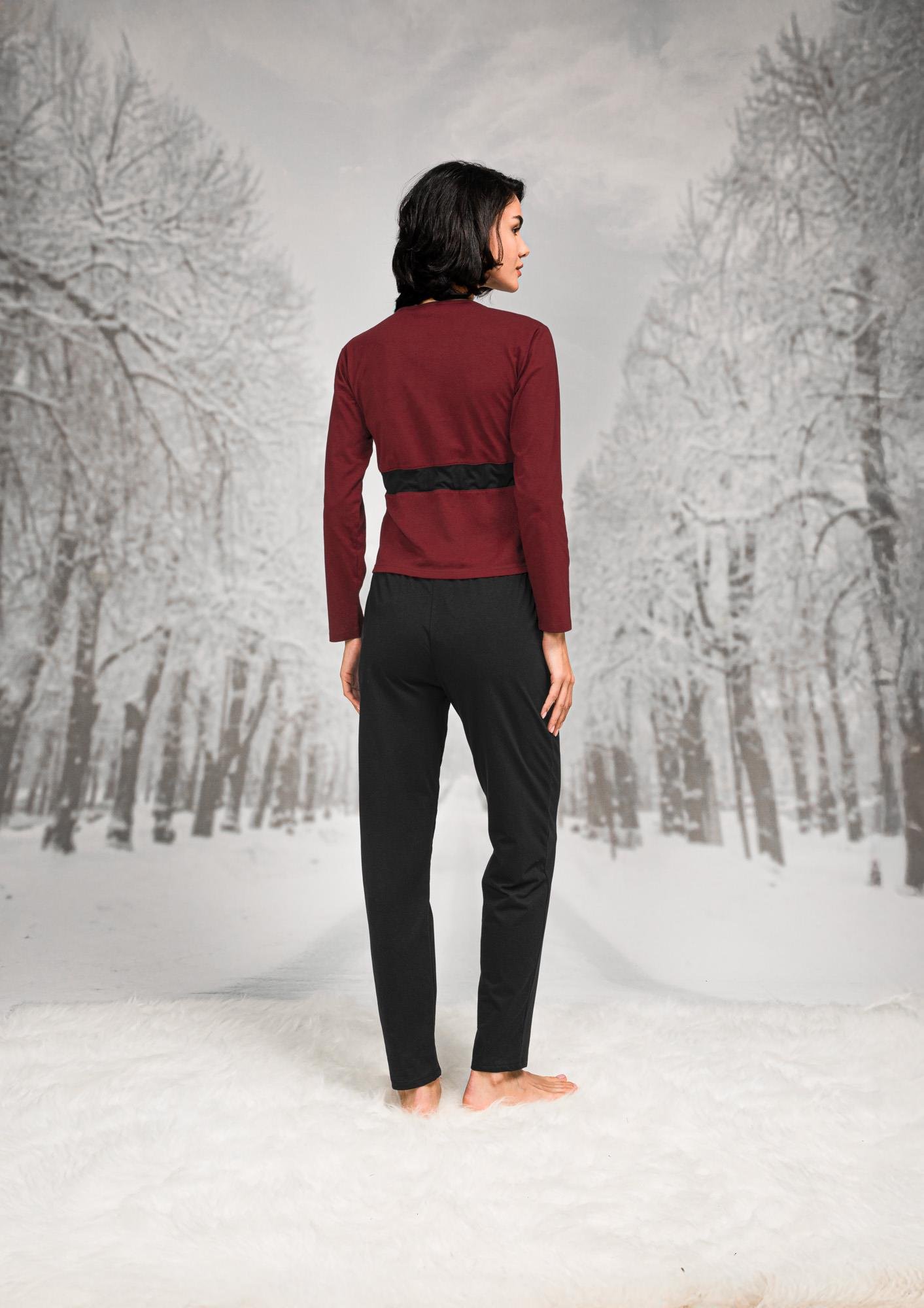 DOREANSE KADIN T-Shirt Pijama Takımı 26K4096