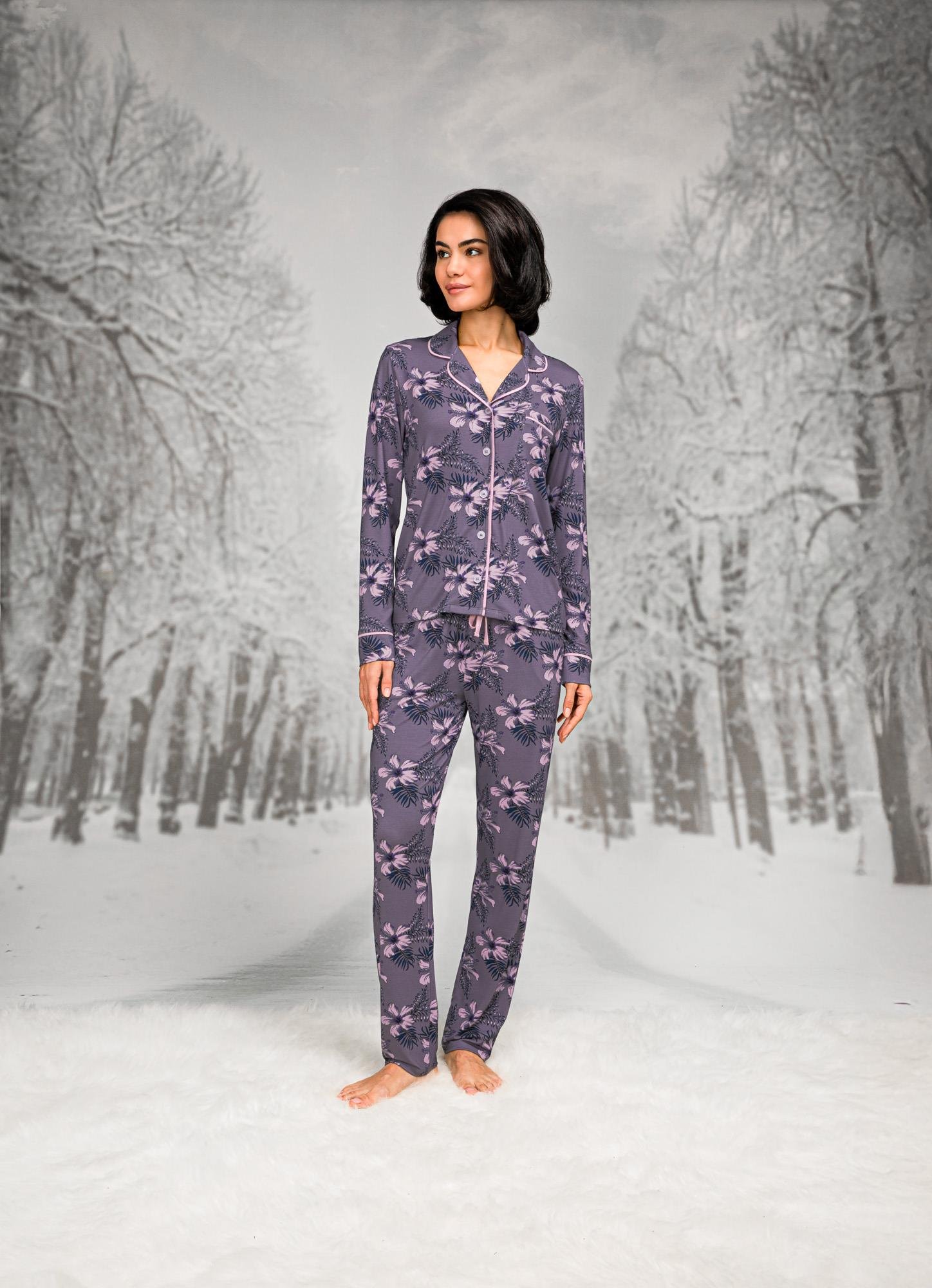 DOREANSE KADIN T-Shirt Pijama Takımı 26K4107P