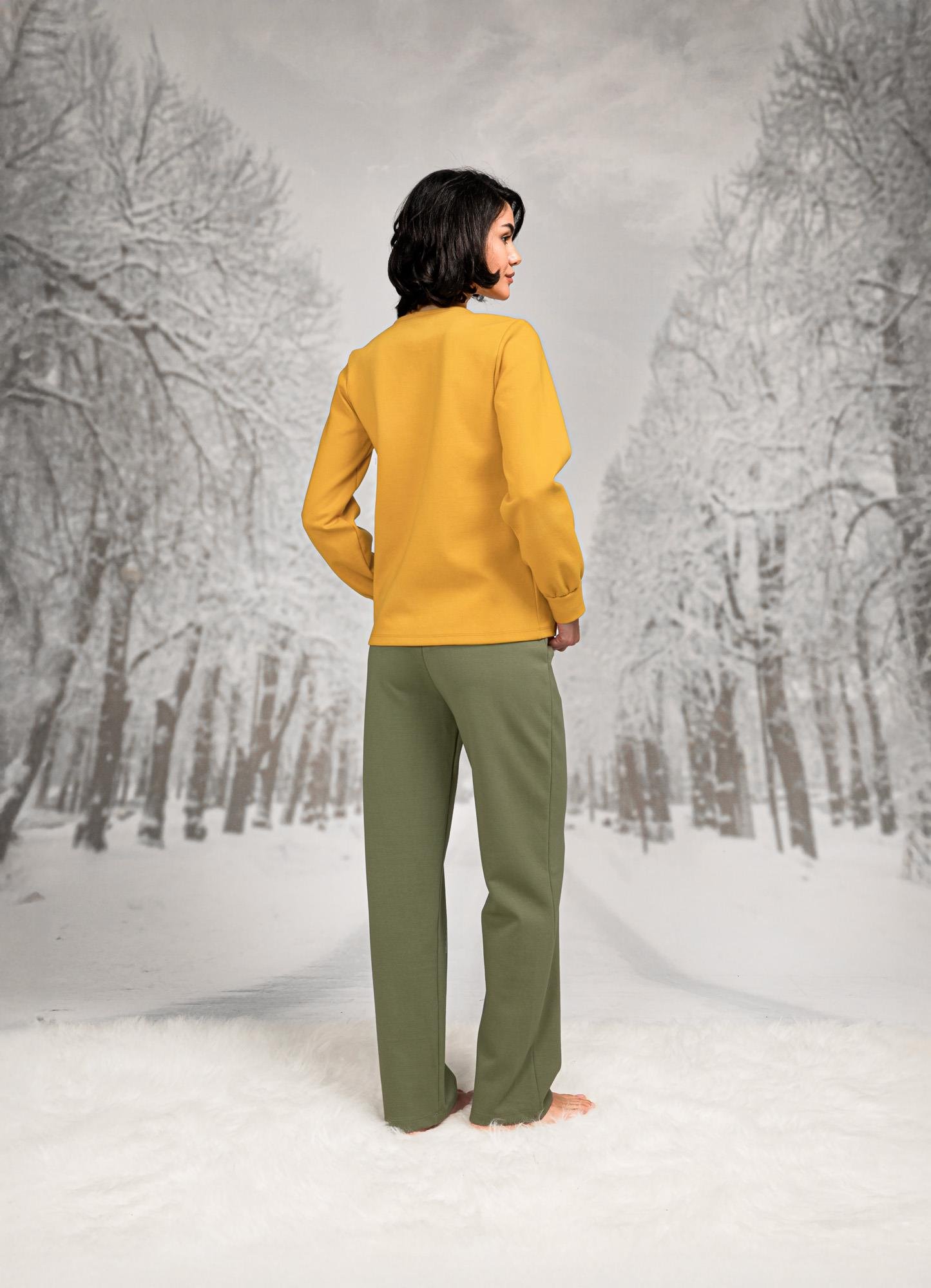 DOREANSE KADIN T-Shirt Pijama Takımı 26K4091