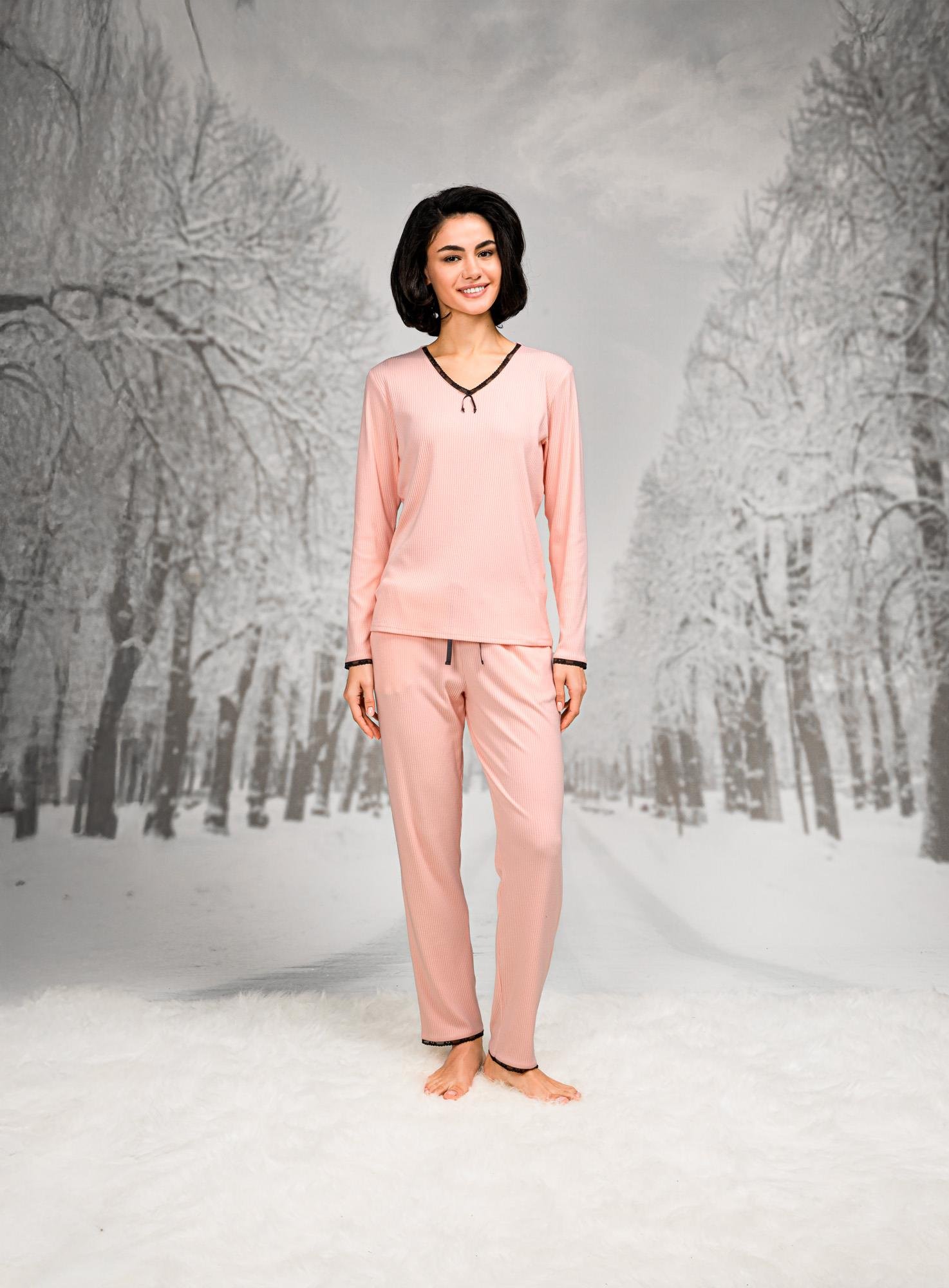 DOREANSE KADIN T-Shirt Pijama Takımı 26K4104