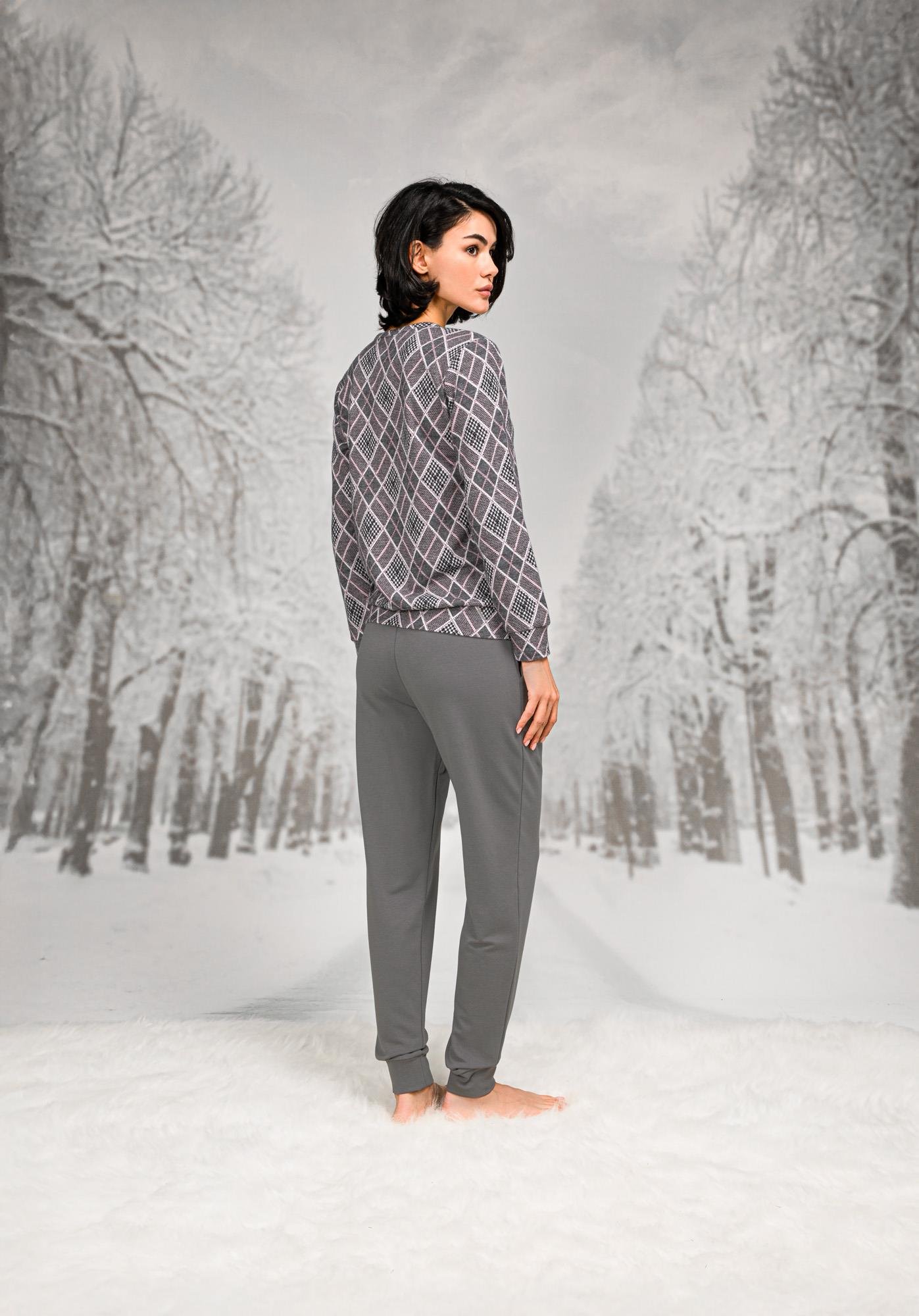 DOREANSE KADIN T-Shirt Pijama Takımı 26K4100