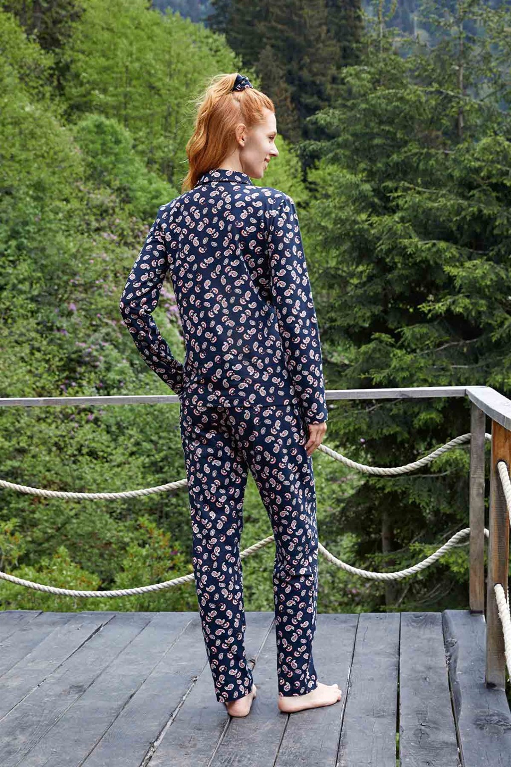 DOREANSE KADIN T-Shirt Pijama Takımı 4082