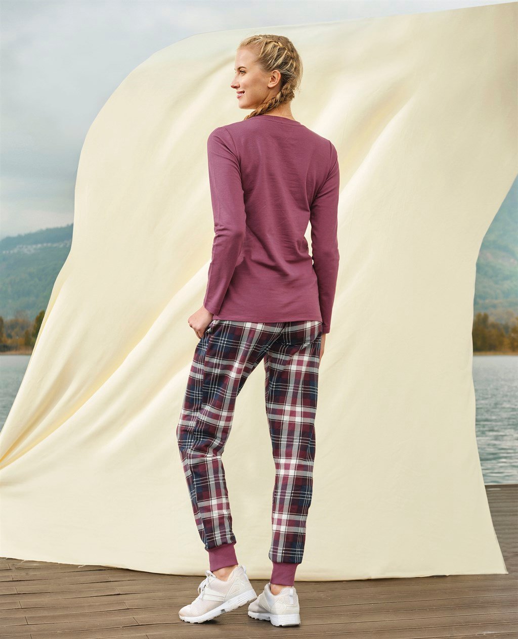 DOREANSE KADIN T-Shirt Pijama Takımı 4133