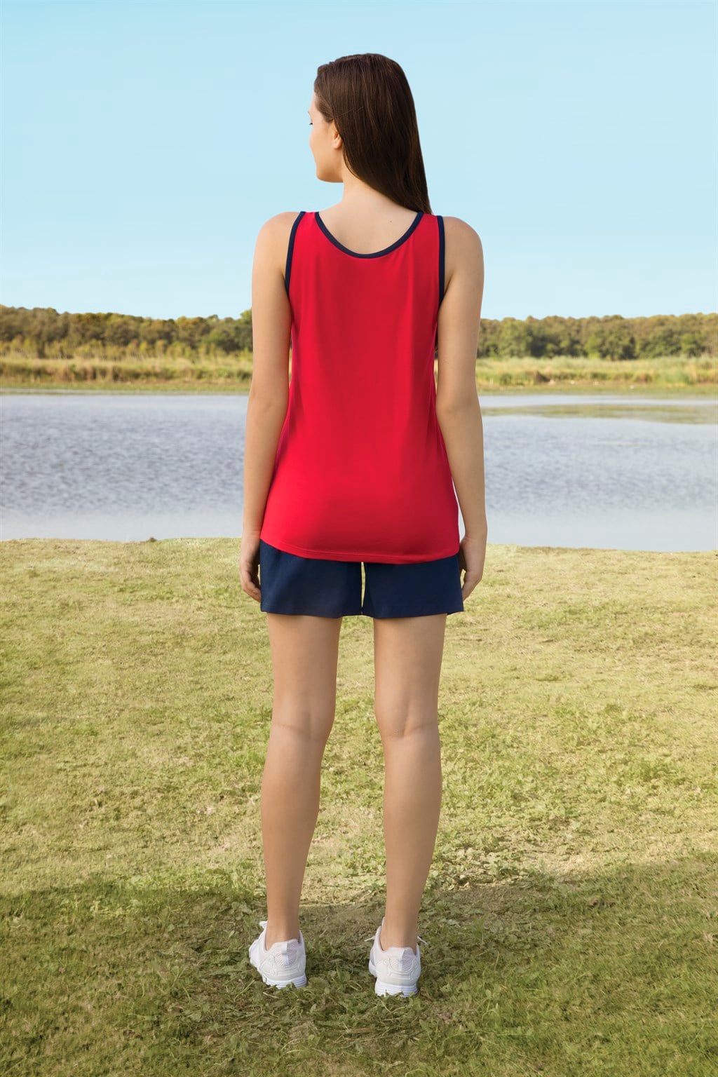 DOREANSE KADIN T-Shirt Pijama Takımı 4403