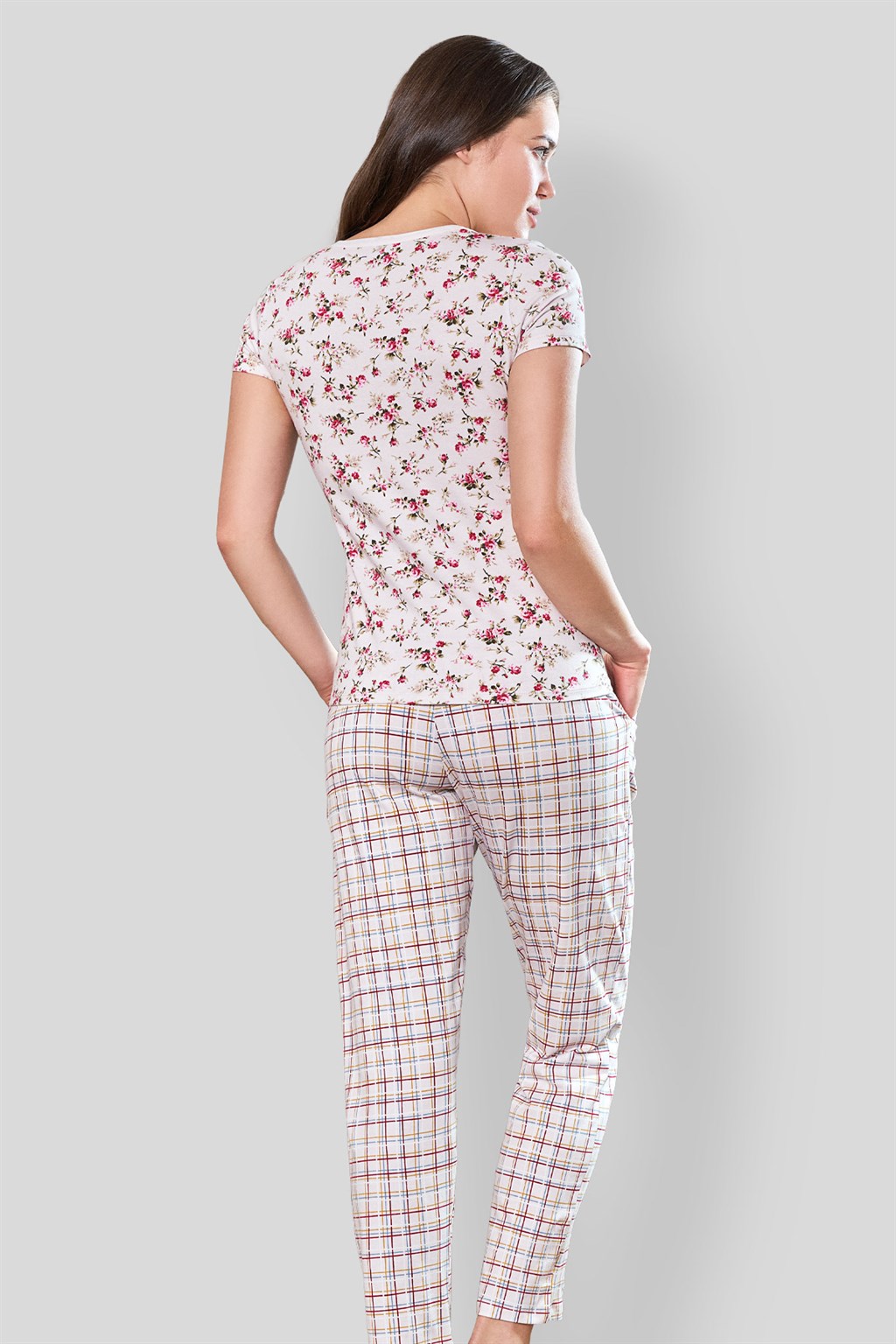 DOREANSE KADIN T-Shirt Pijama Takımı 4030