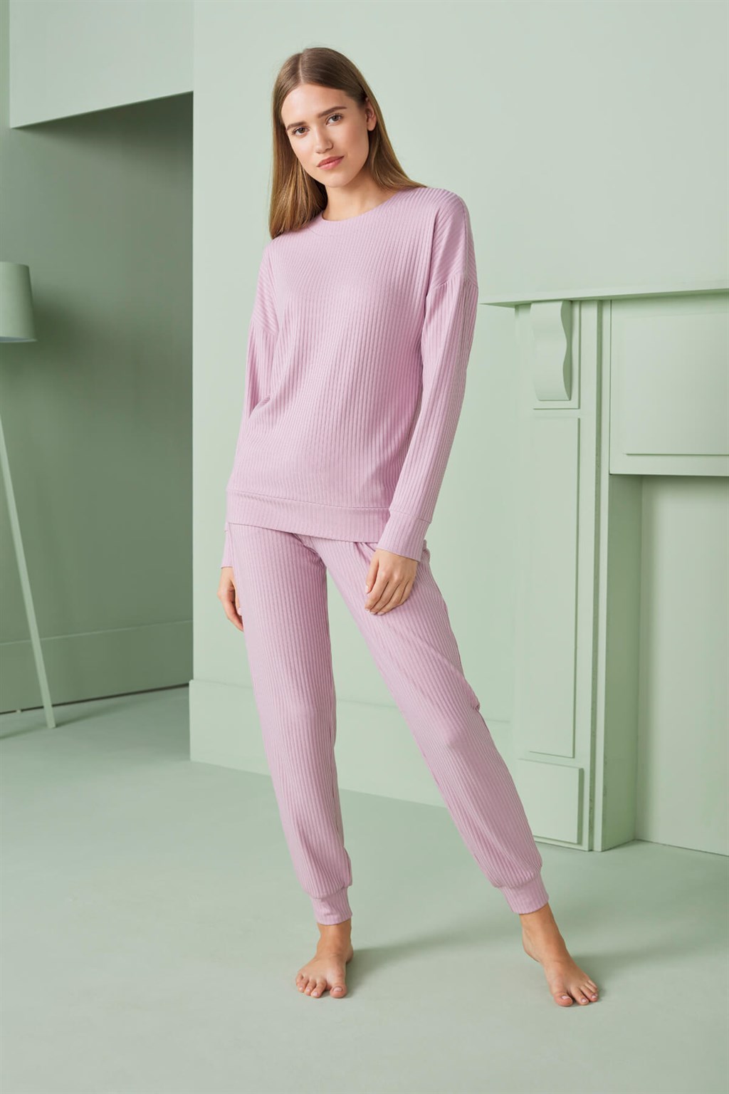 DOREANSE Kadın T-Shirt Pijama Takımı 4250