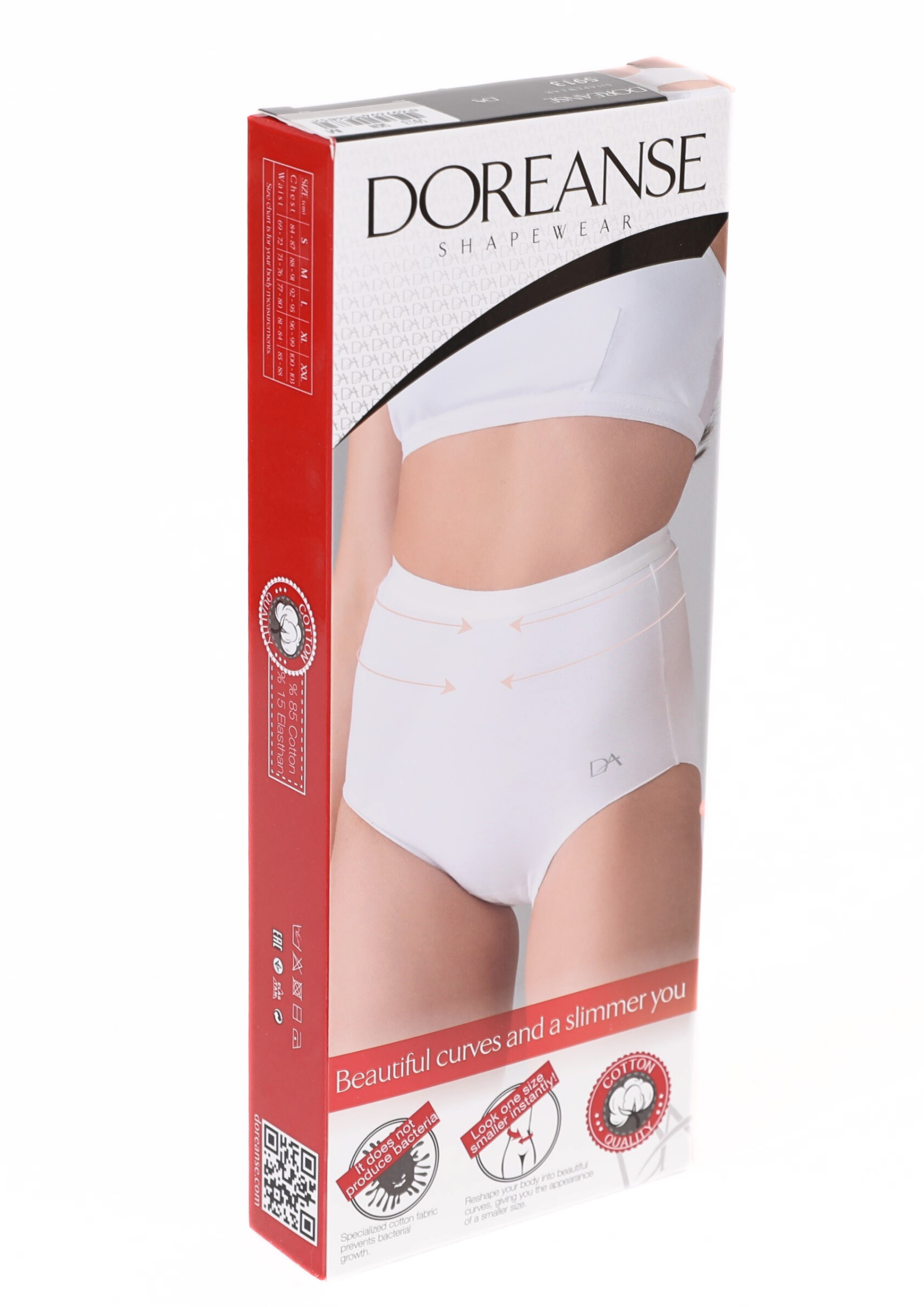 DOREANSE Kadın Yüksek Bel Slip Korse 5913