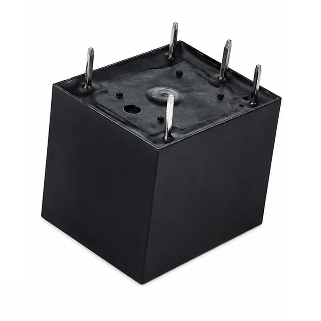 12 Volt 10 Amper DC Tek Kontak 5 Pinli Küp Röle JQC-3F(T73)