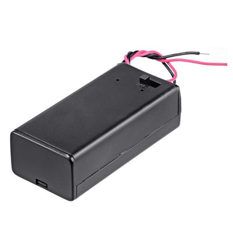9 Volt Pil Kutusu Kapaklı Açma/Kapama Anahtarlı IC-233D