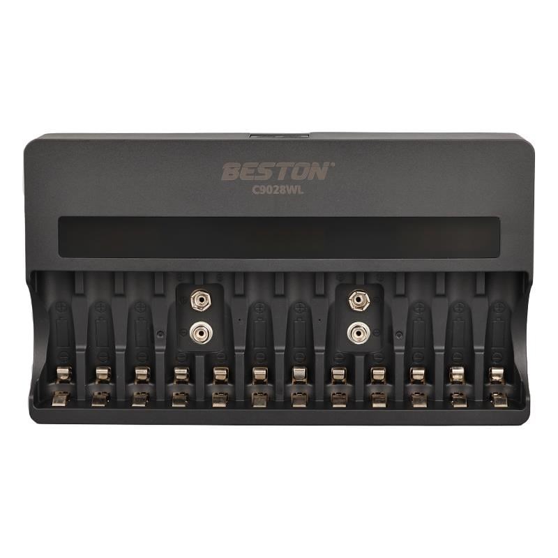 Beston C9028WL AA/AAA/9V/C Boy/D Boy/Lion Hızlı Pil Şarj Cihazı