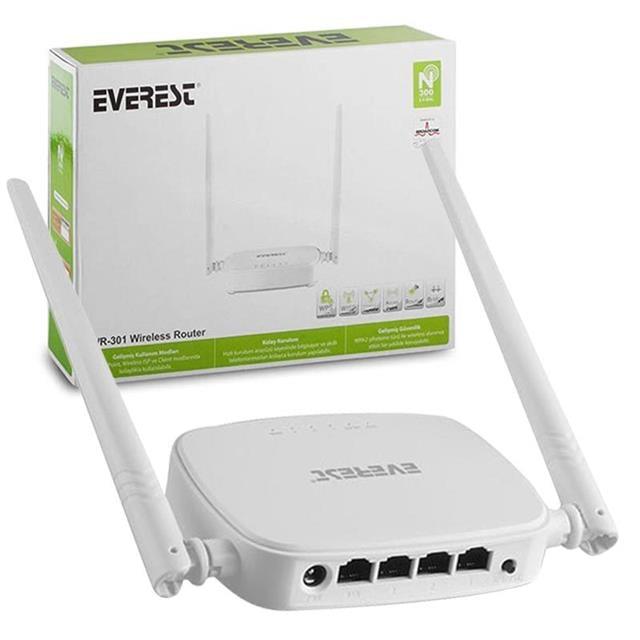Everest EWR-301 300 Mbps Access Point Kablosuz Router